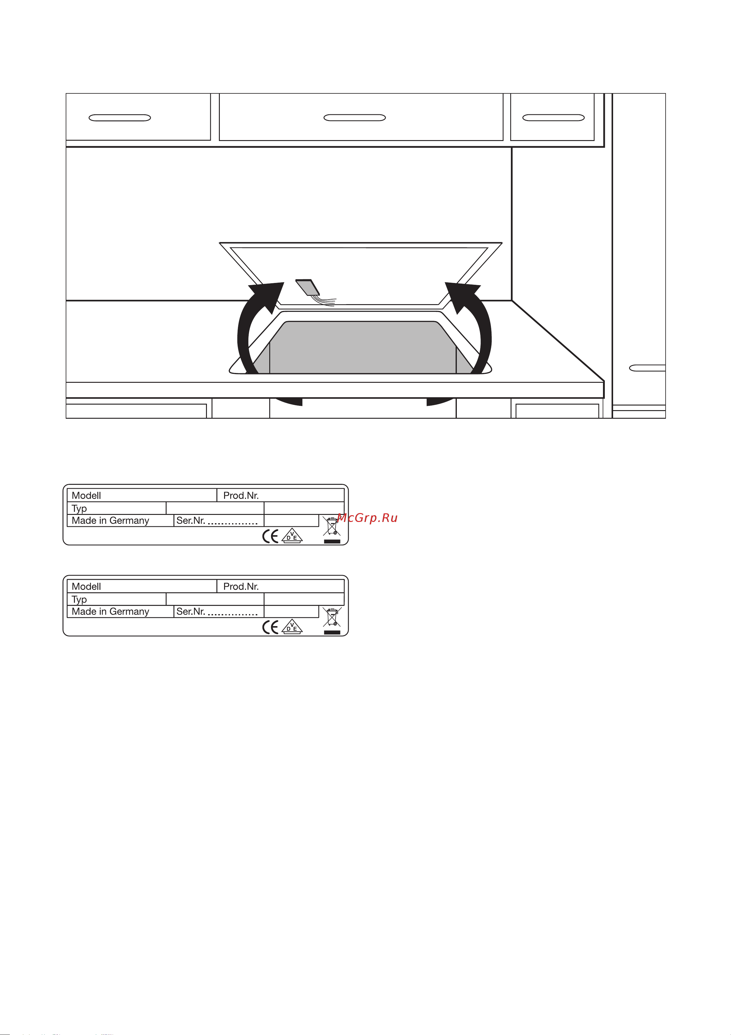 Electrolux EHL 6690 U [15/16] Òàáëè êè òåõíè åñêèõ äàííûõ typskylt nimikilpi