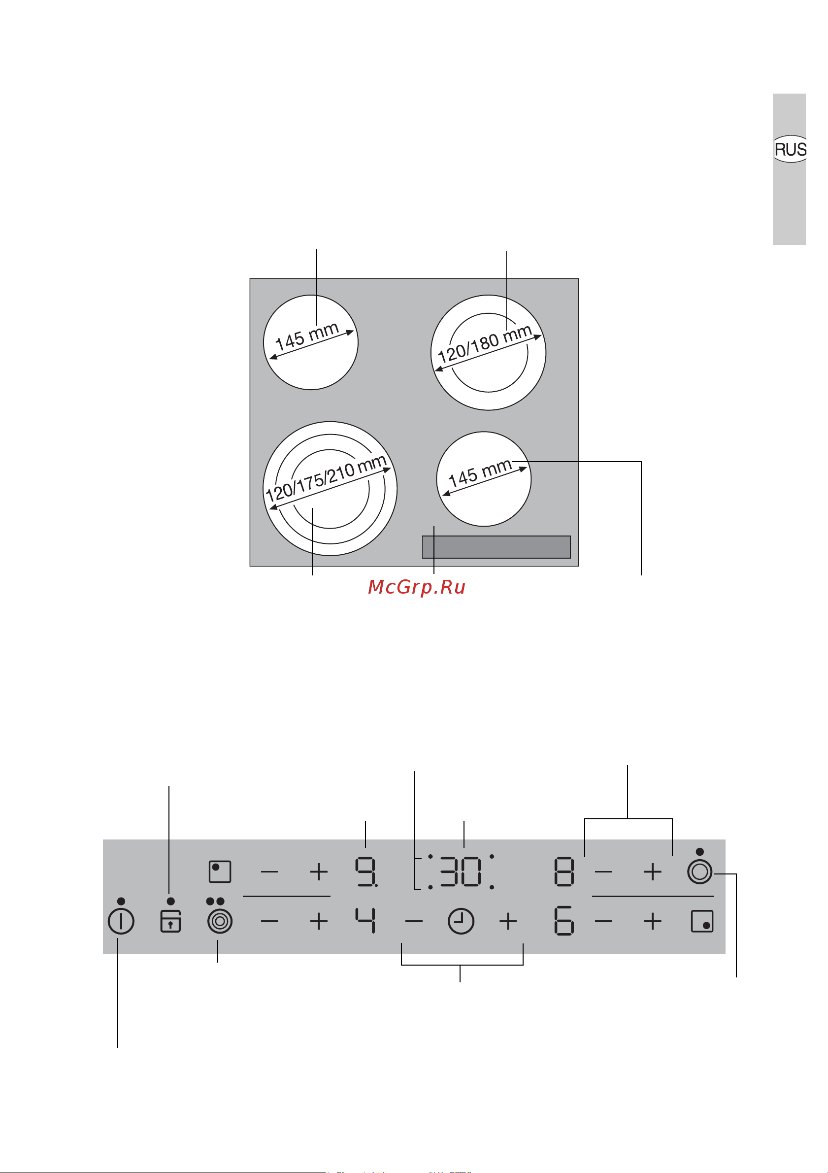 Electrolux EHS 60180 I [7/104] Îïèñàíèå ïðèáîðà