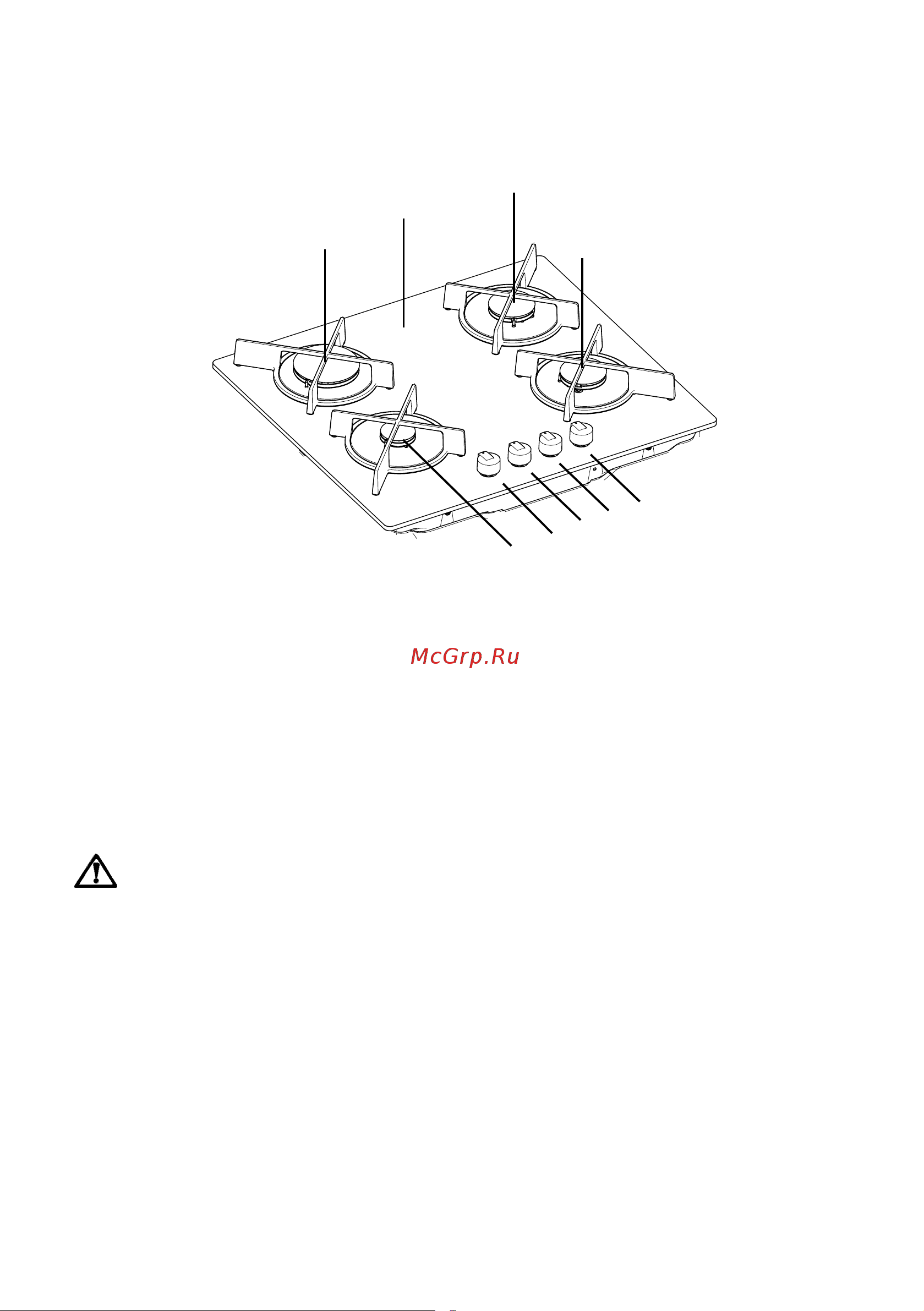 Electrolux EHT 60435 X [8/24] Описание варочной панели