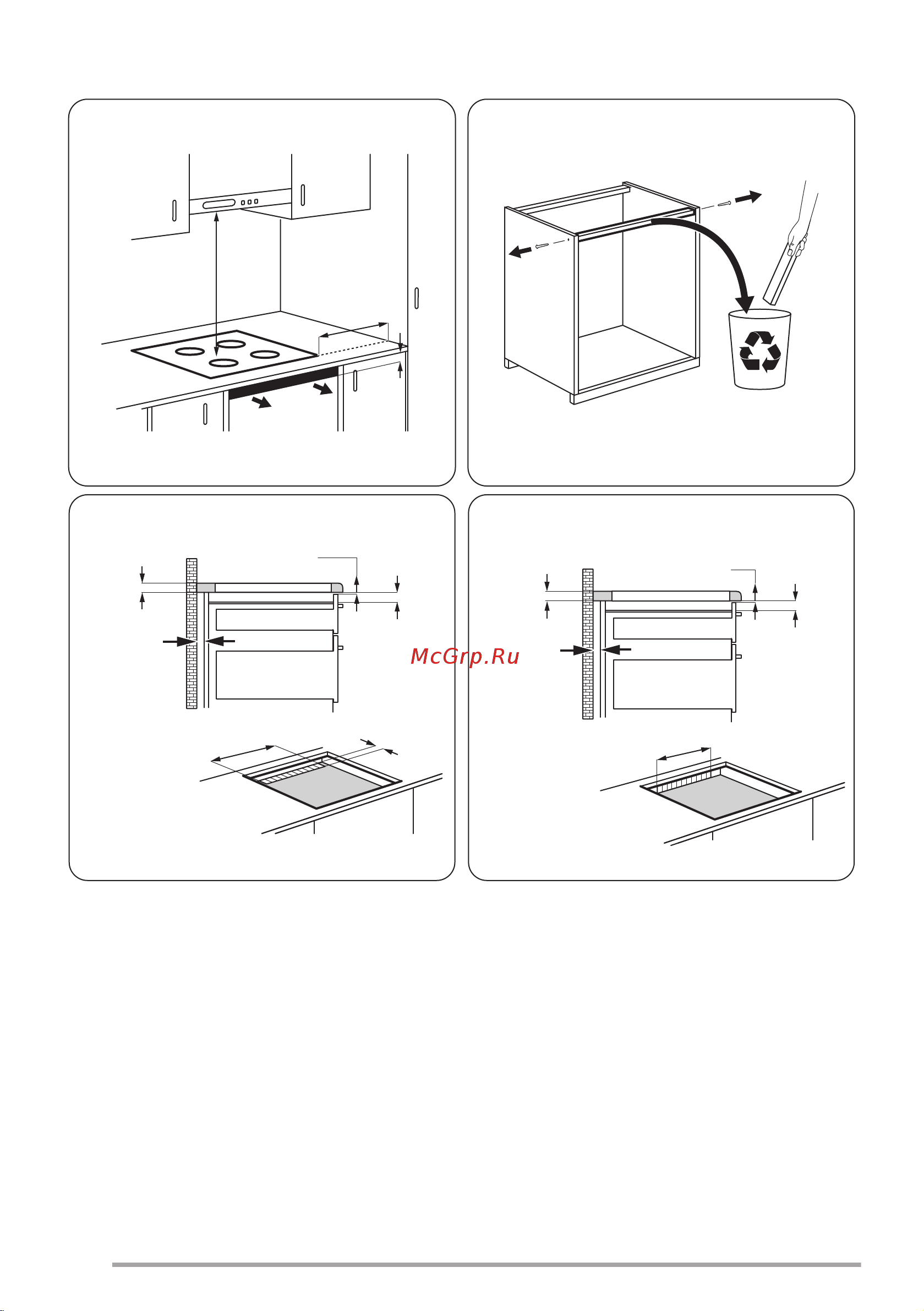 Zanussi ZEM56740XB [54/60] Складання