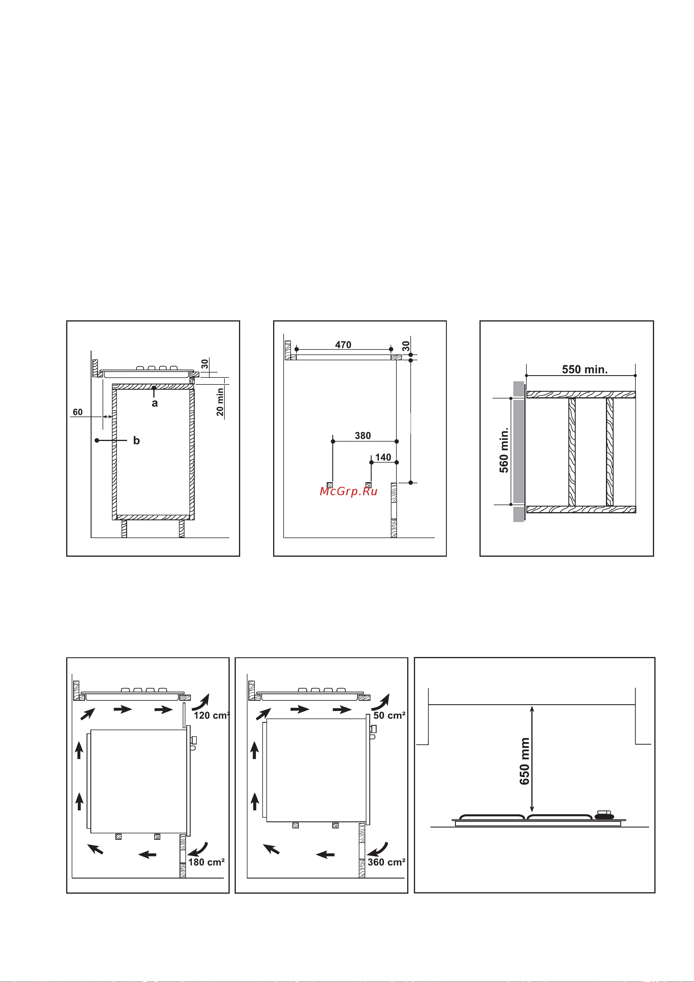 Zanussi ZXL 66 ITX [12/28] Possibilities for insertion