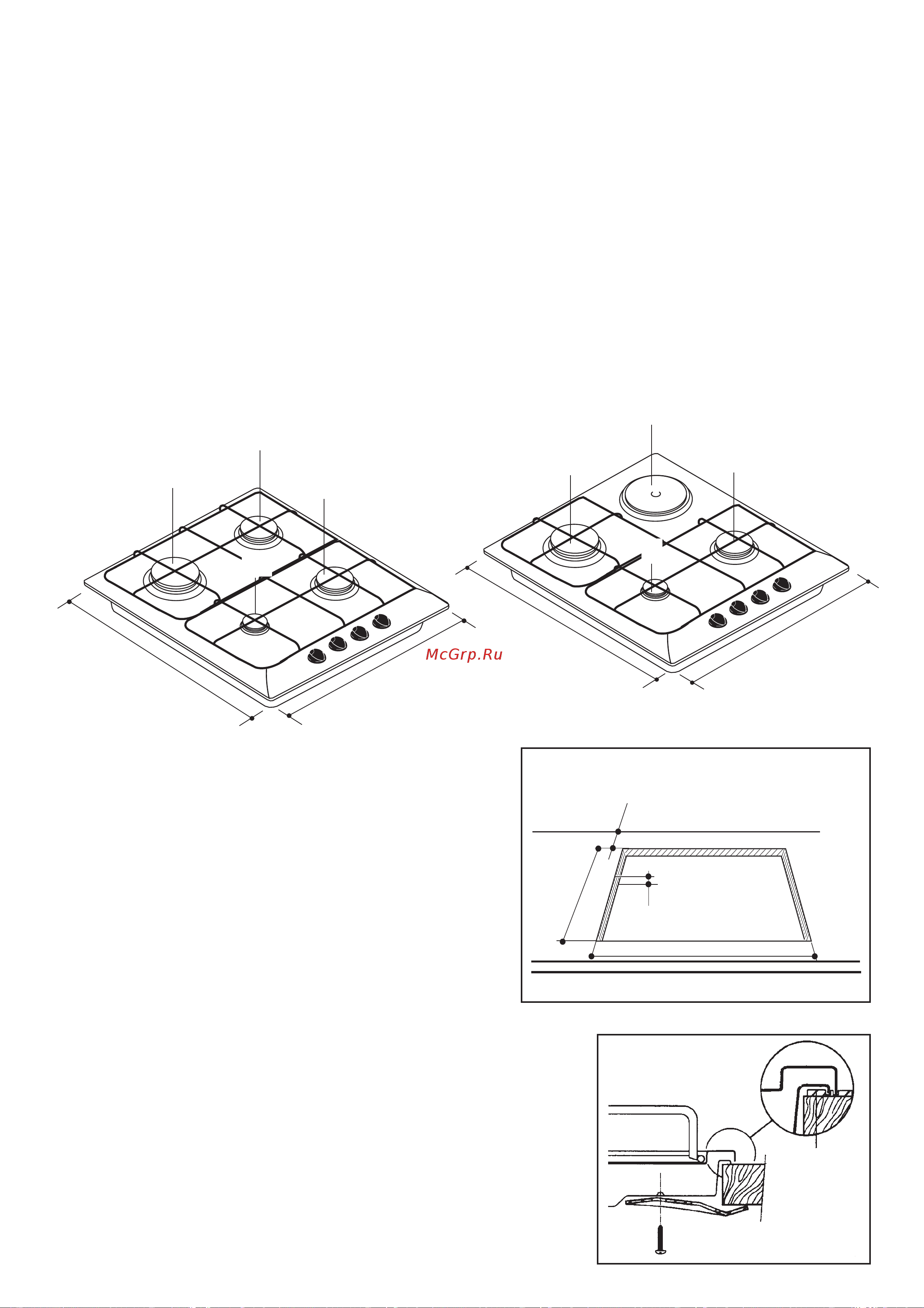 Zanussi ZXL 66 ITX [22/28] Установка в кухонной мебели