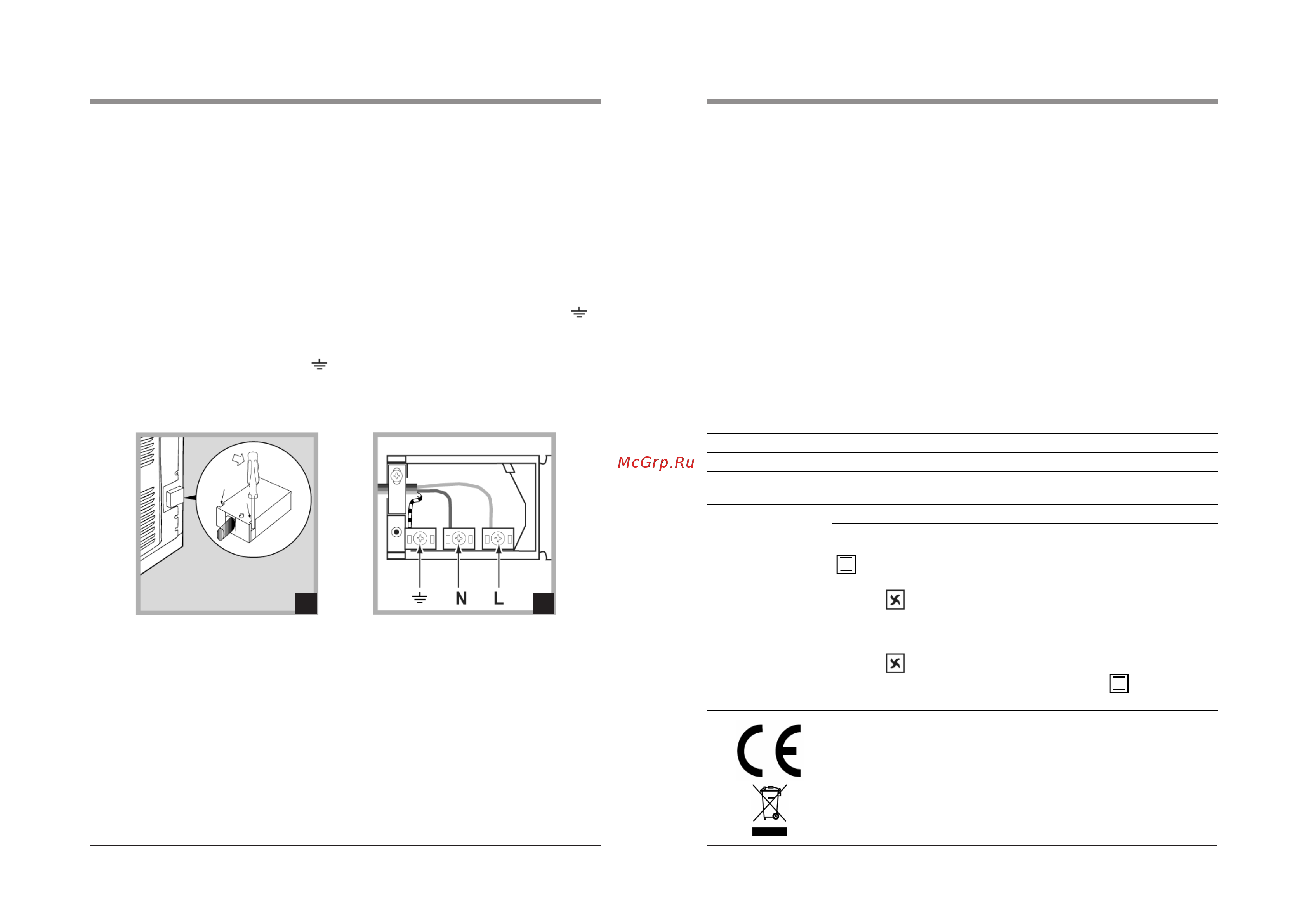Ariston FB 52 AC.1 [3/12] Ïîäêëþ åíèå ê ýëåêòðîñåòè