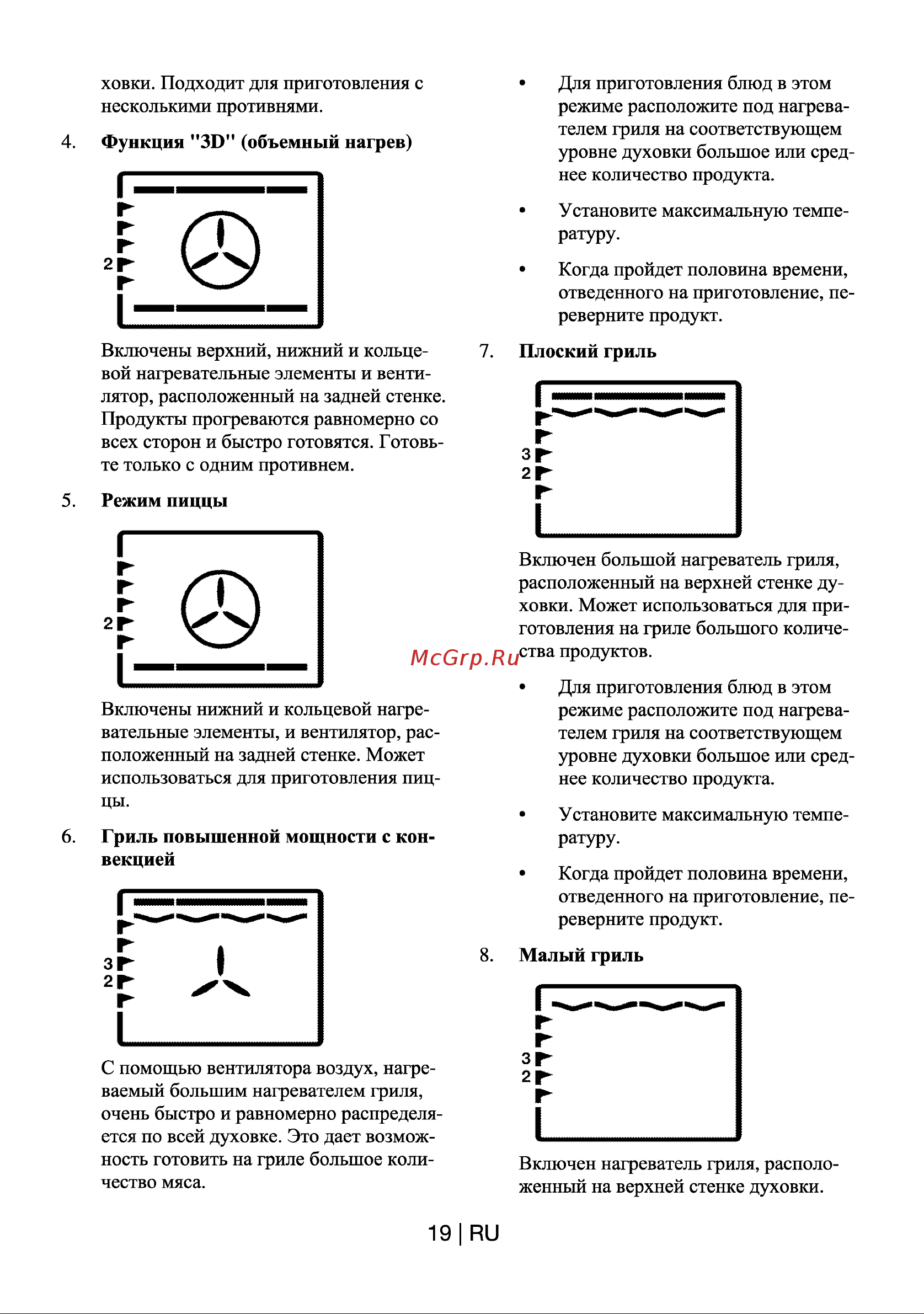 Beko OCM 25500 X Руководство по эксплуатации онлайн [19/30] 724762