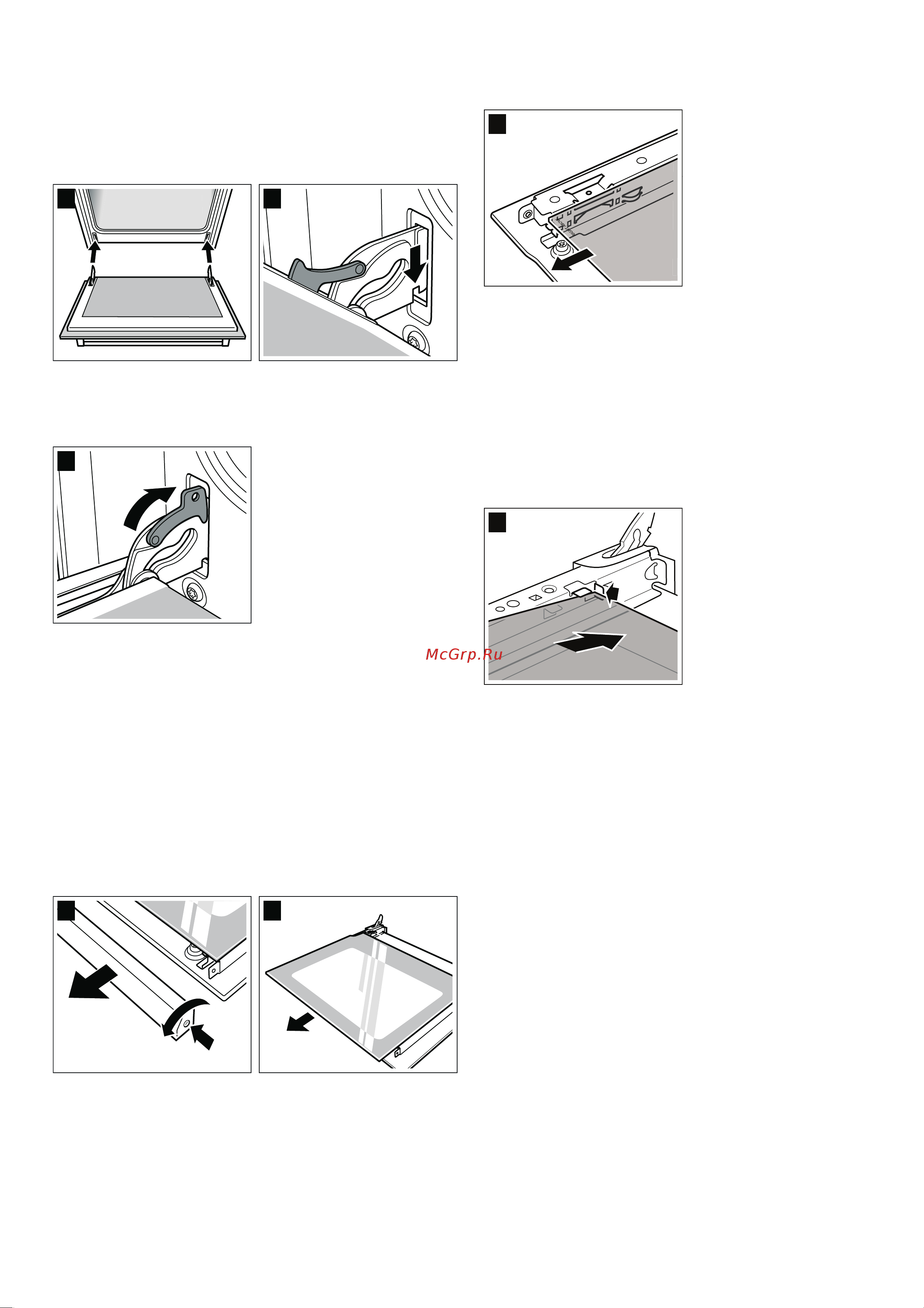 Bosch HBA23BN51 [10/40] Установка дверцы