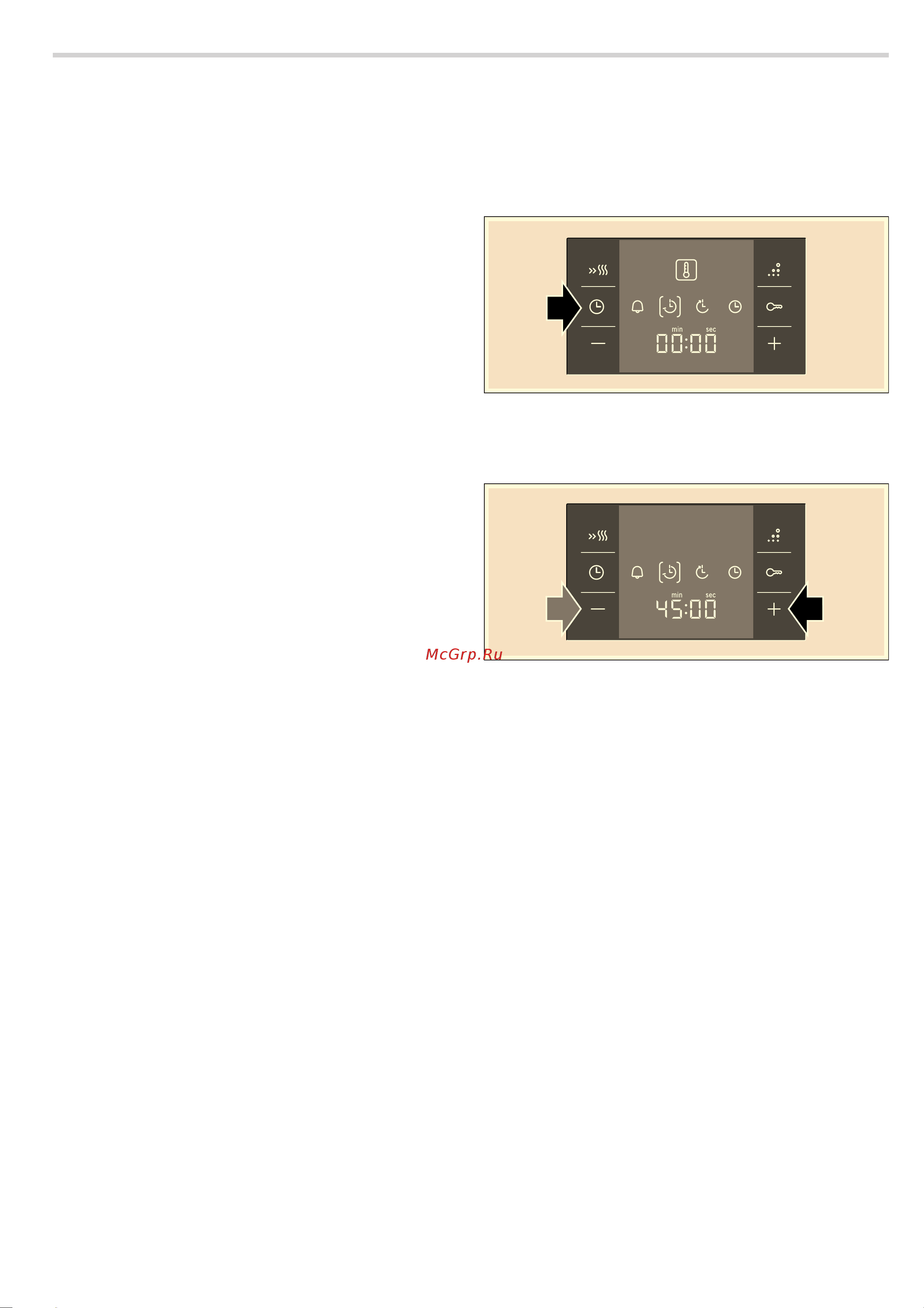 Bosch HBA43S150E [8/23] Использование функций таймера