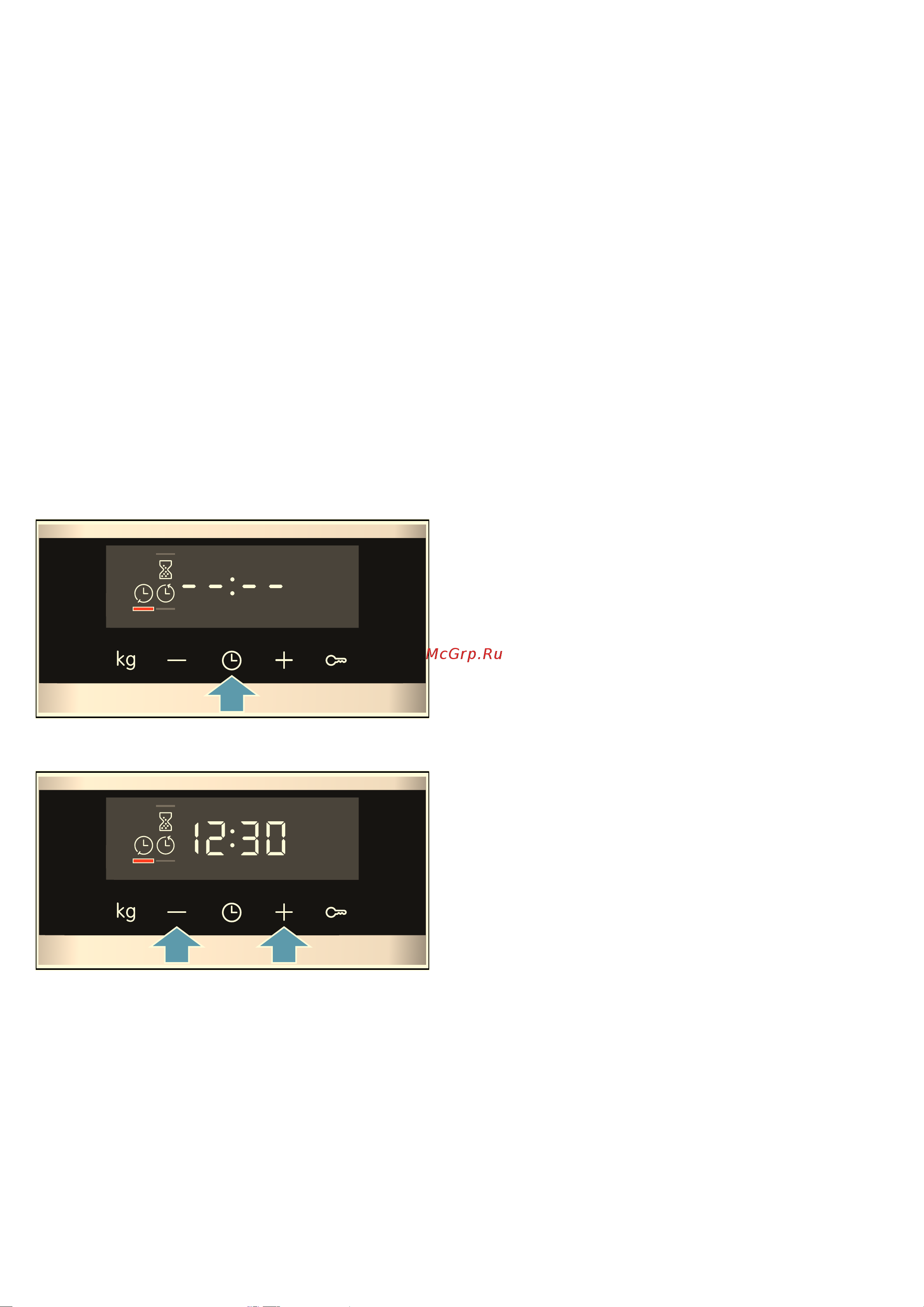 Bosch HBA517BS0 [15/40] Установка времени окончания