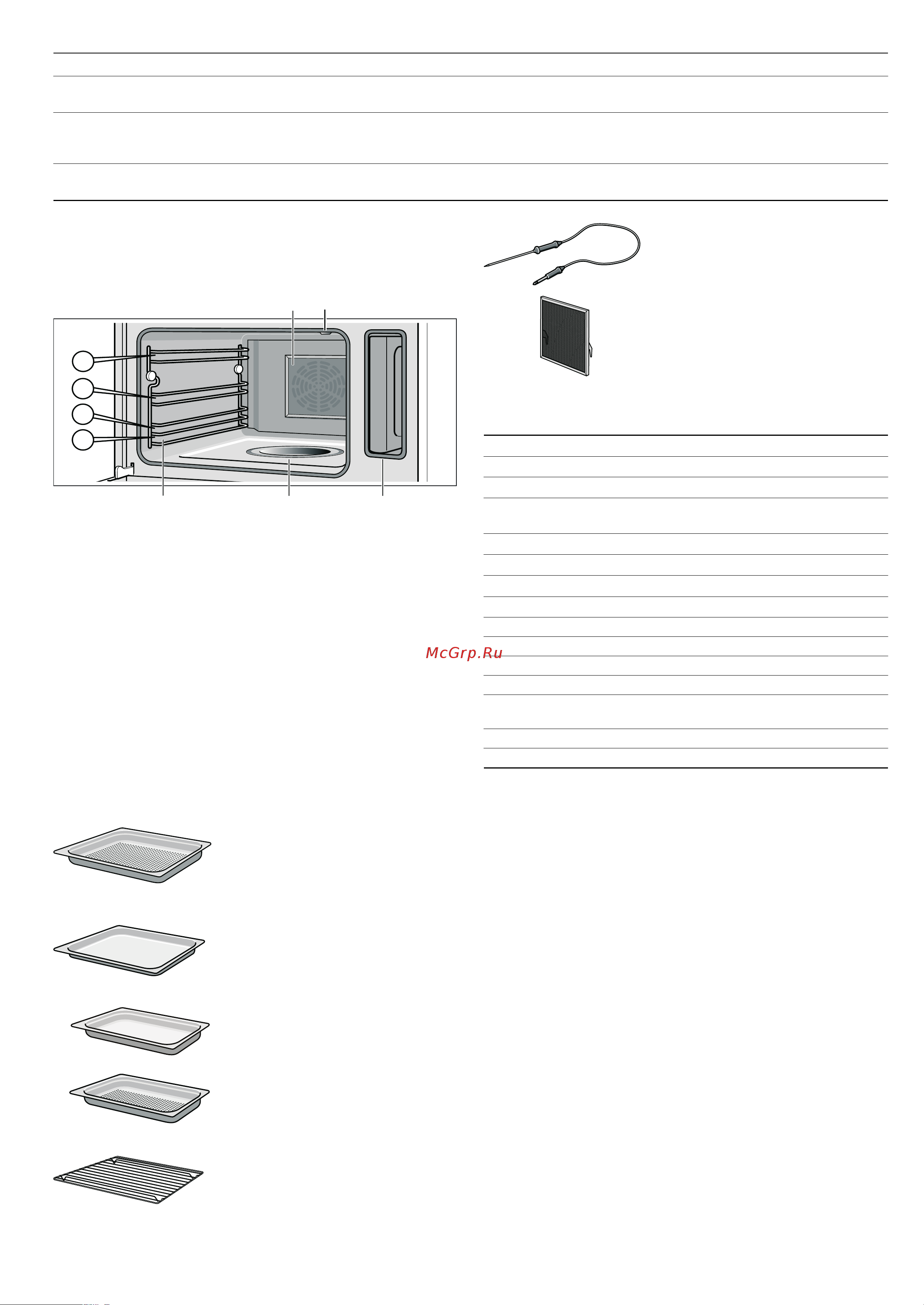 Bosch HBC38D754 [6/40] Рабочая камера
