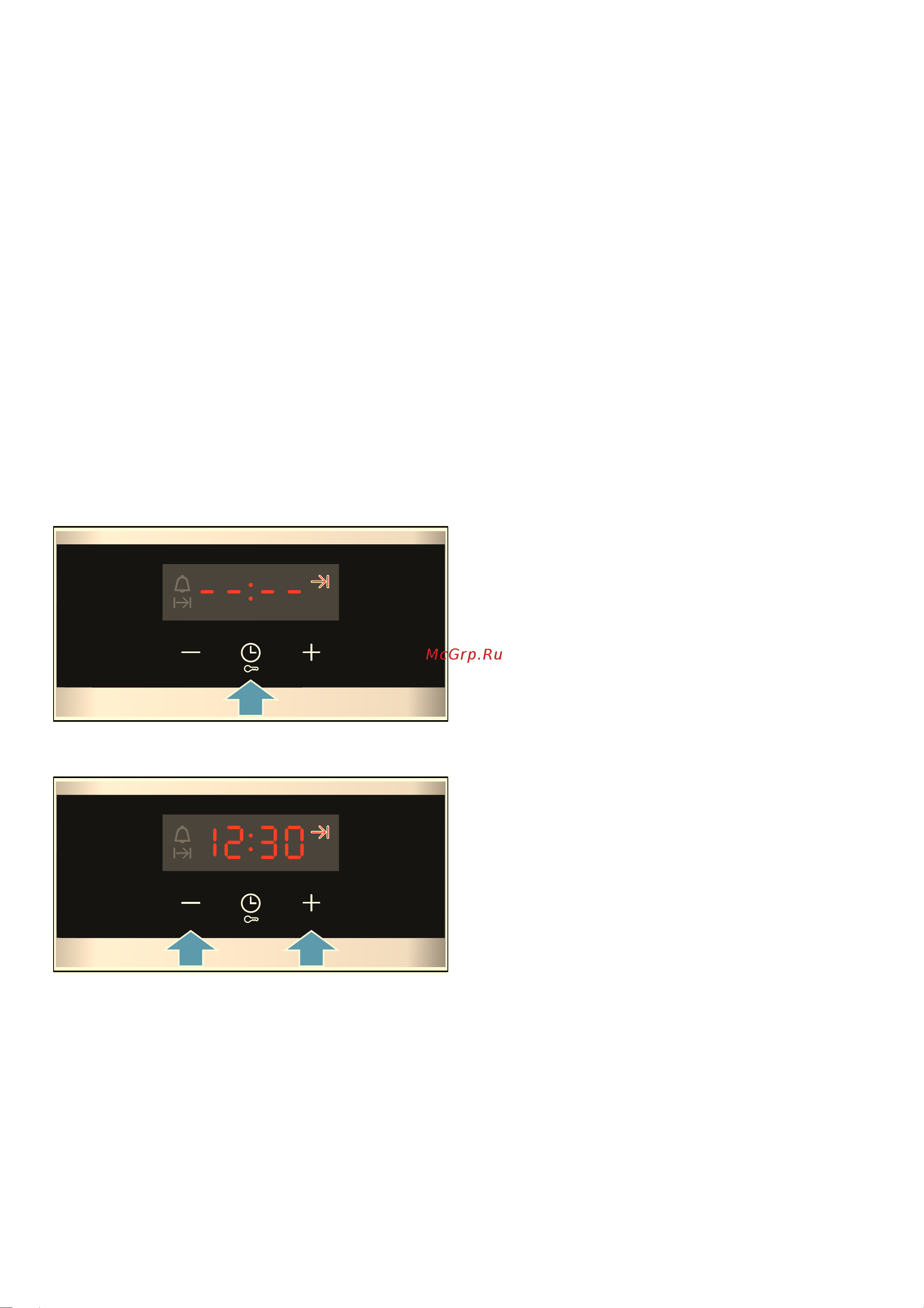 Bosch HBF114BB0R [14/36] Установка времени окончания