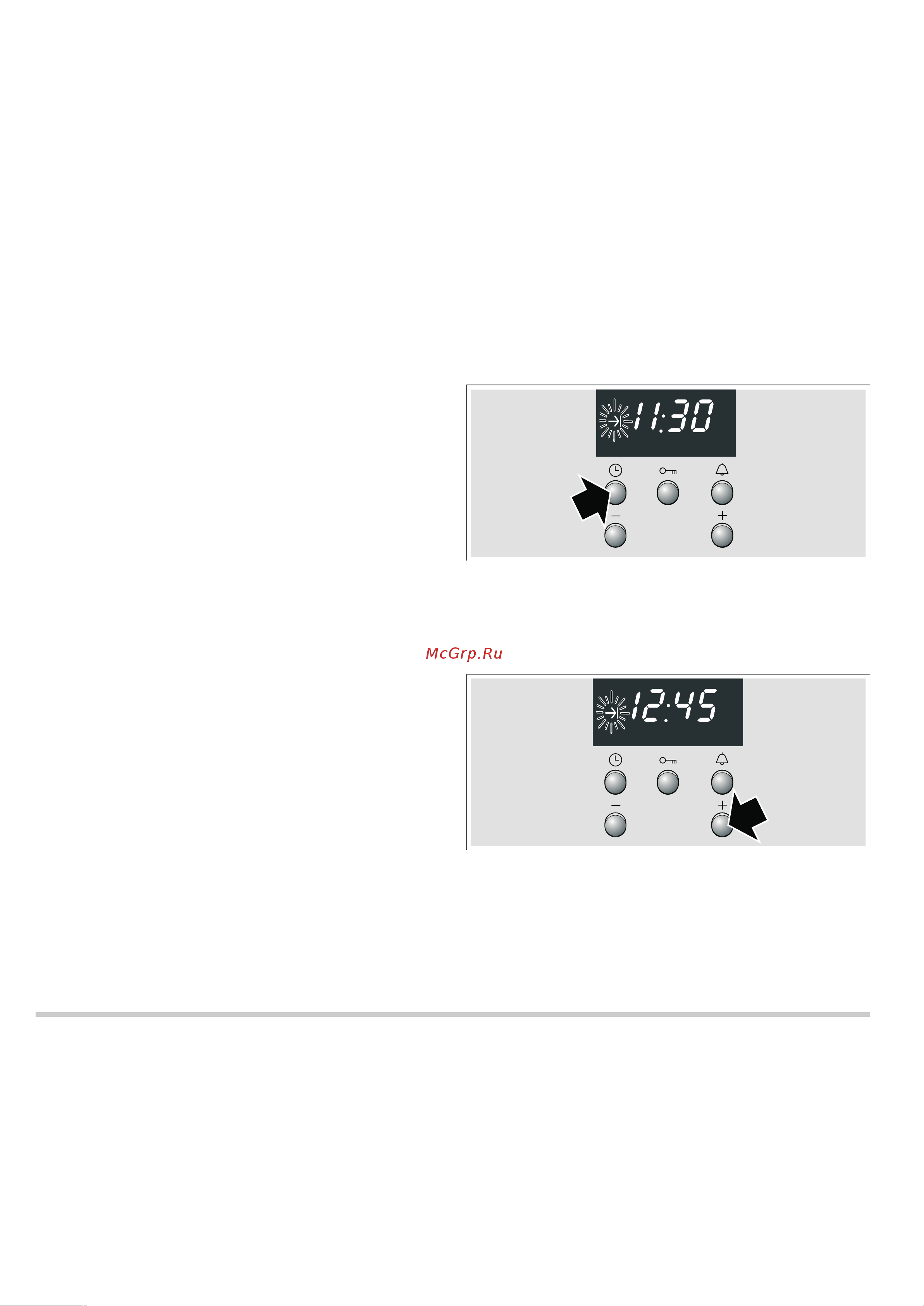 Bosch HBN231S2 [9/24] Установка времени суток