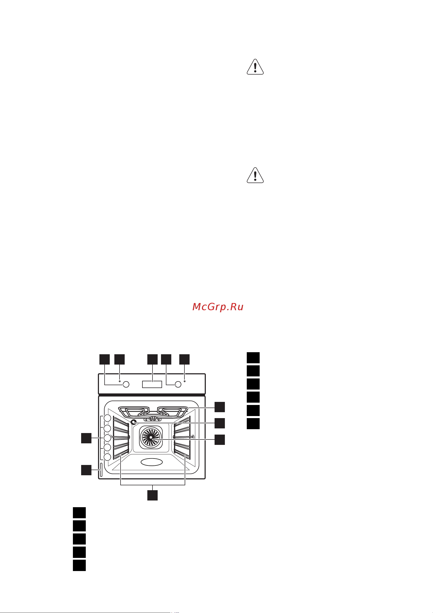 Electrolux EOB 3400 DOX [6/24] Описание изделия