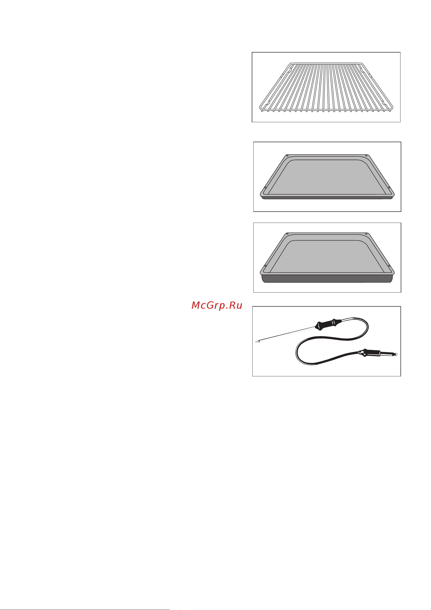 Electrolux EOB 5620 X [10/52] Ïðèíàäëåæíîñòè äóõîâîãî øêàôà