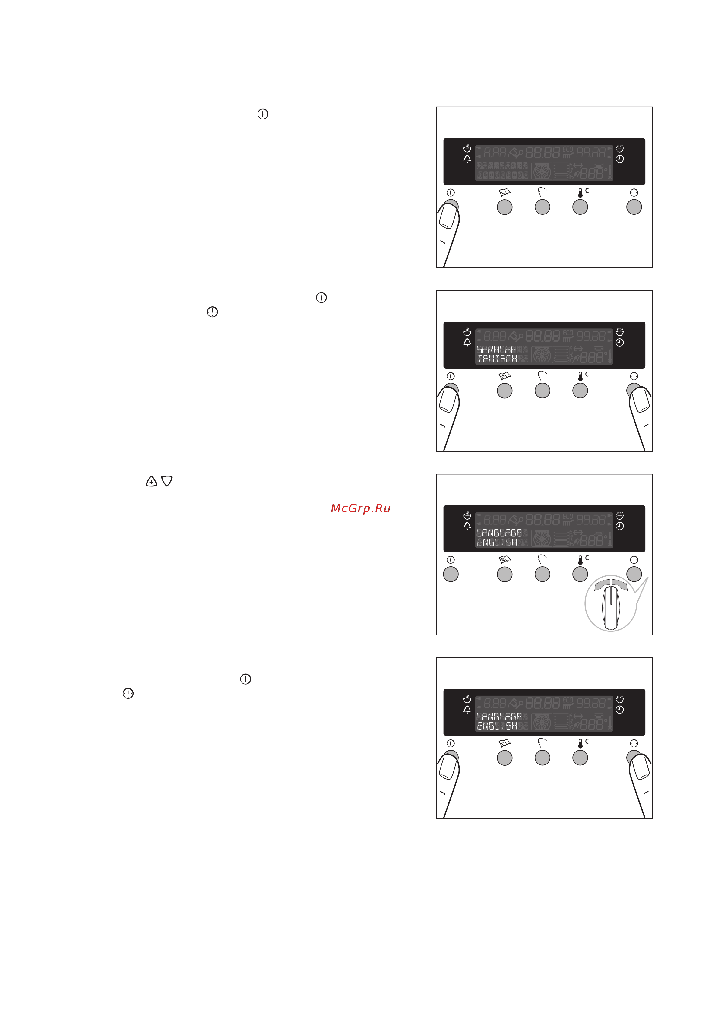 Electrolux EOB 6696 K (W) (X) [10/60] Âûáîð ÿçûêà