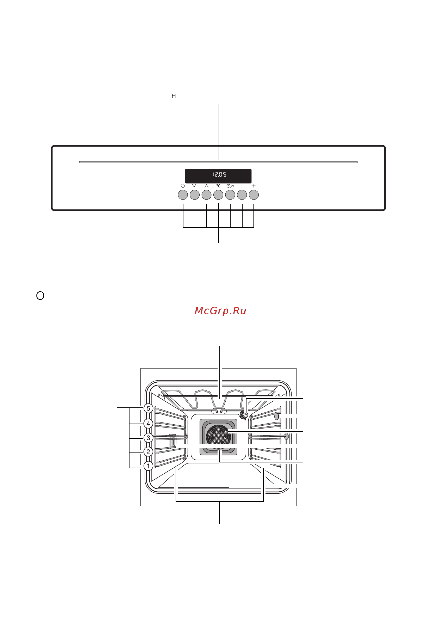 Electrolux EOC 67000 X [8/84] Îñíîâíîå îñíàùåíèå äóõîâîãî øêàôà