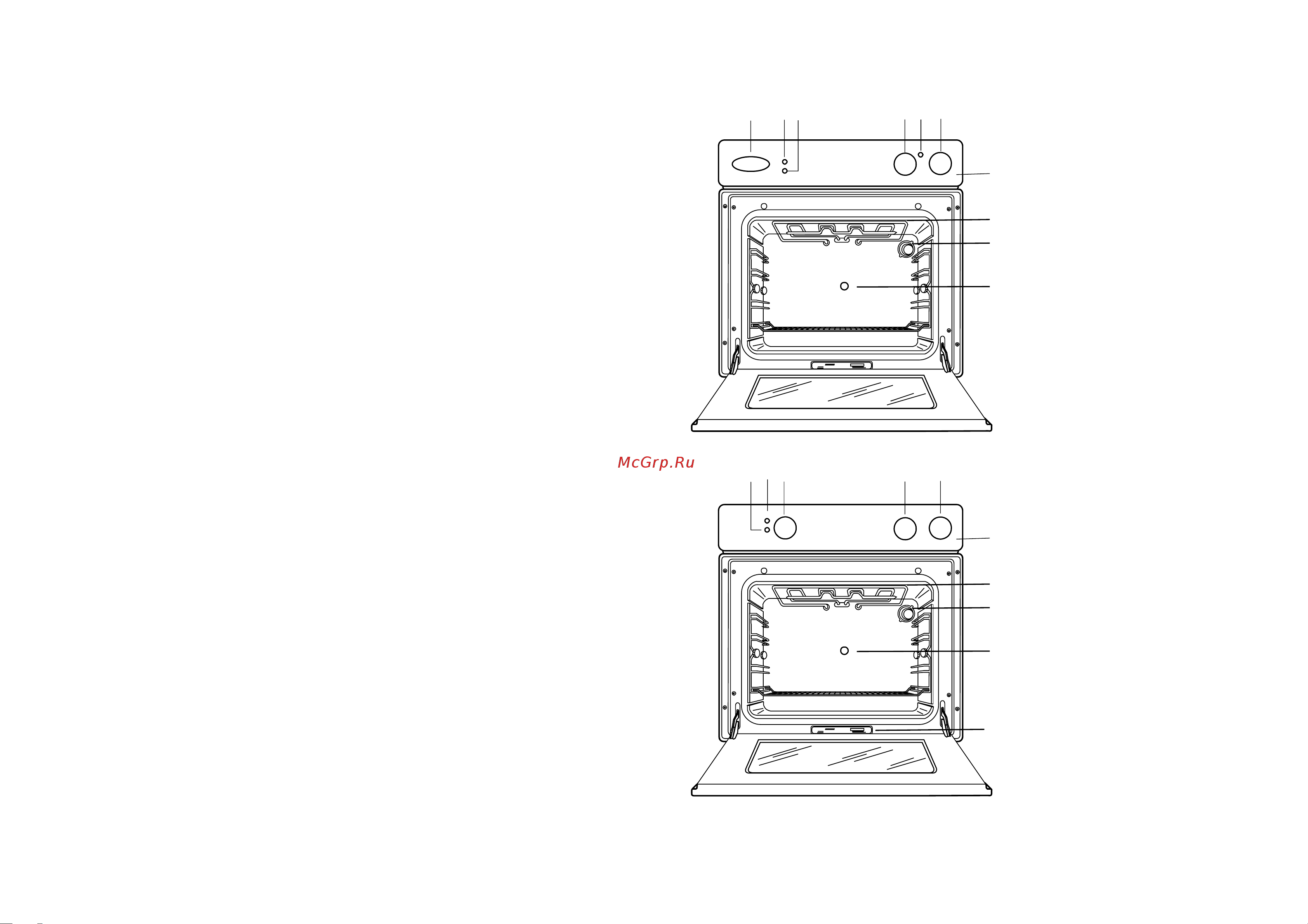 Electrolux EOG 621 K (W) [3/14] Îïèñàíèå ïðèáîðà