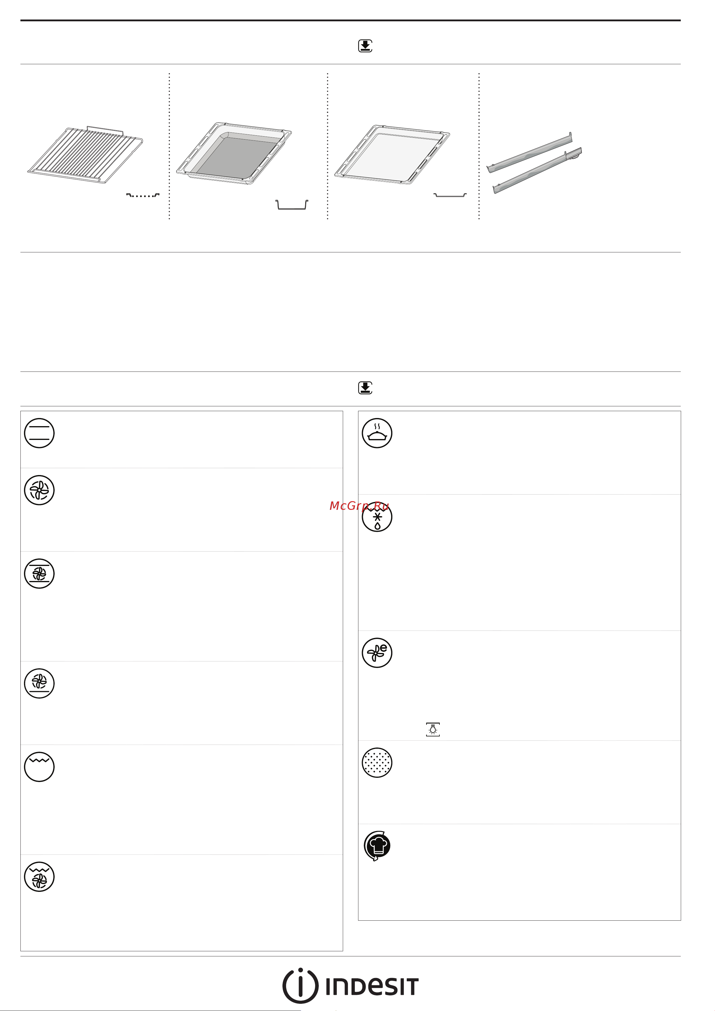 Indesit IFW 3844 JP IX [2/8] Пиролитическая очистка духовки