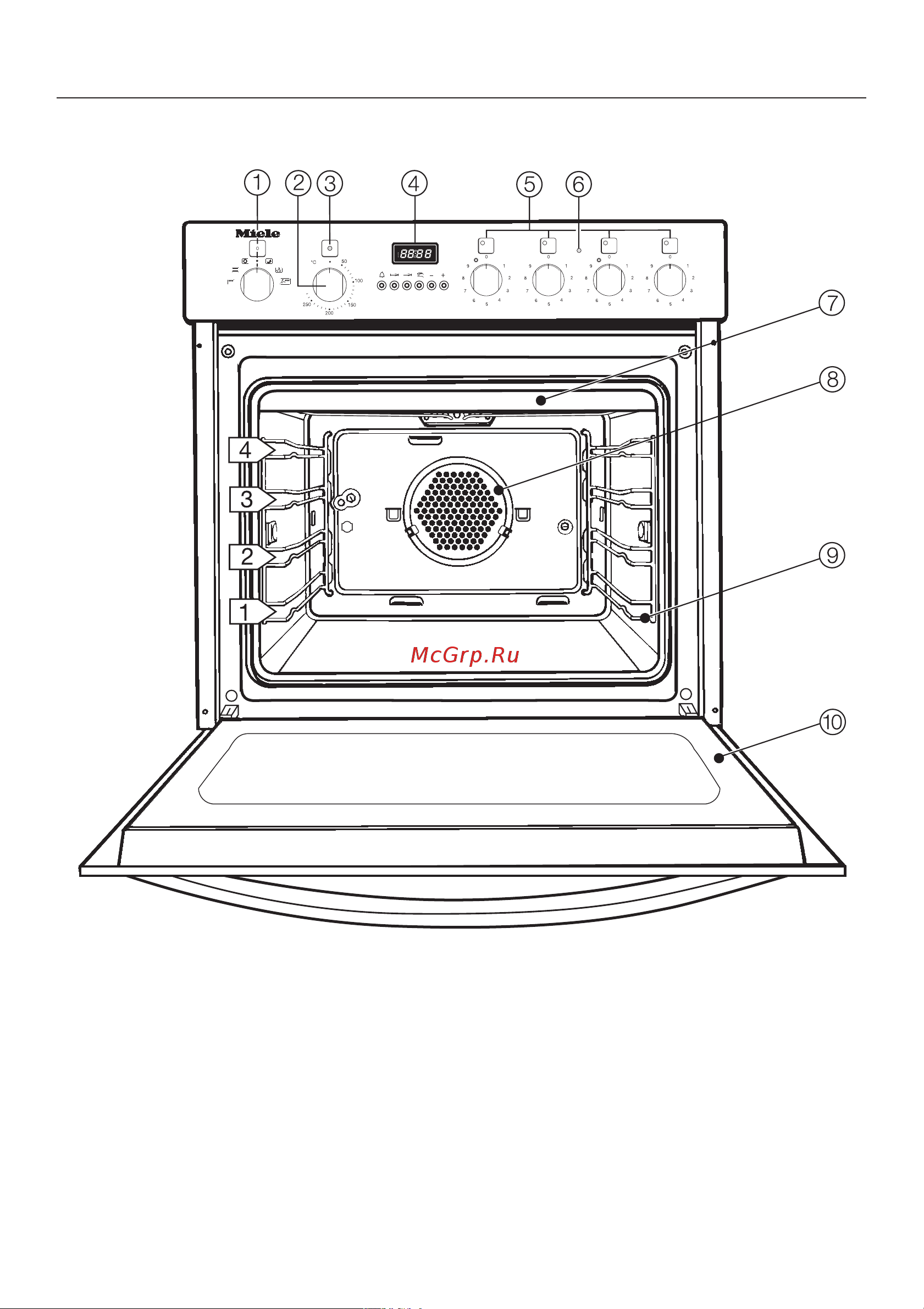 Miele H 310 [5/80] Koмплeкт пocтaвки