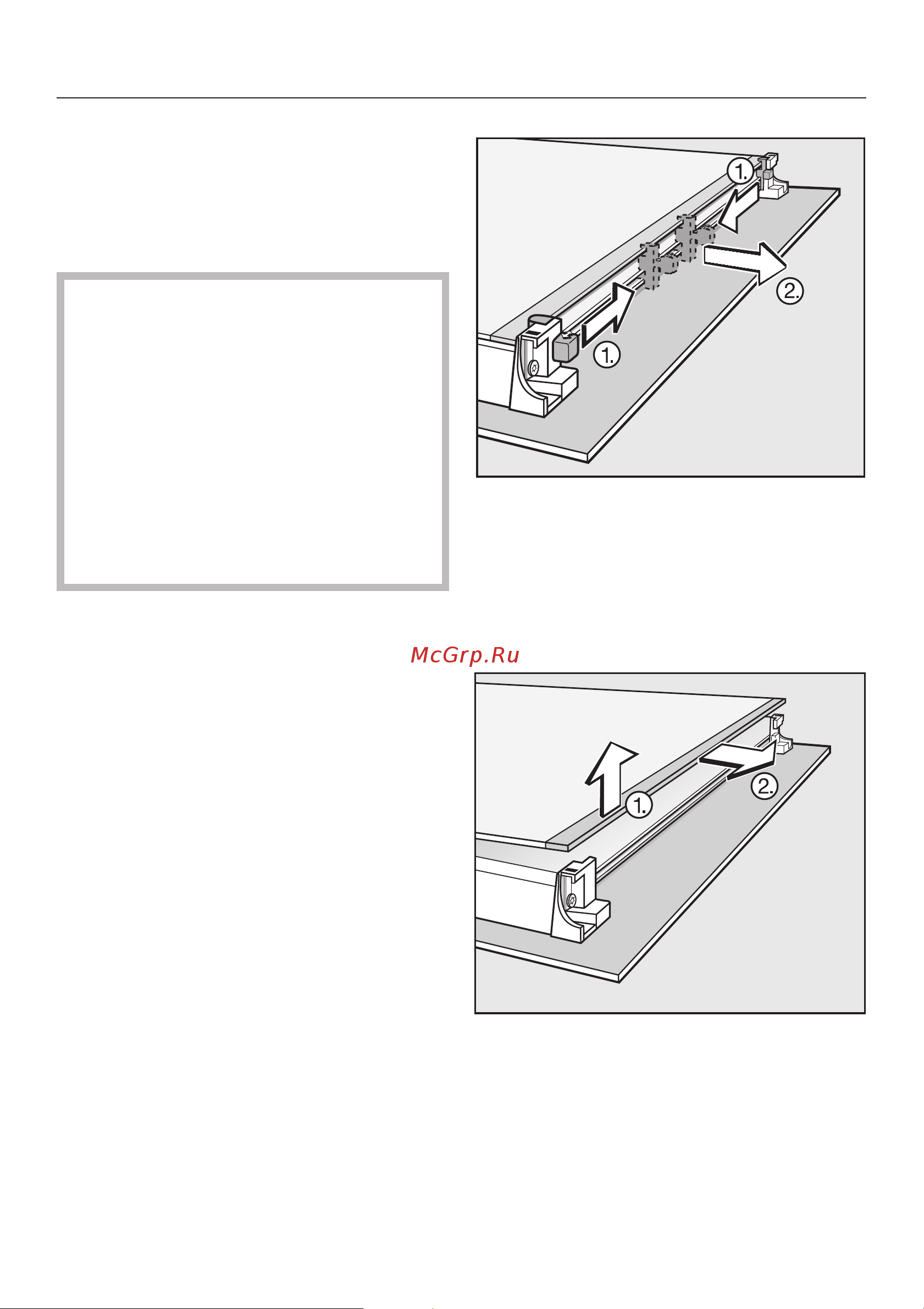 Miele H 4680 BP KAT [43/60] Äåìîíòàæ äâåðöû 43