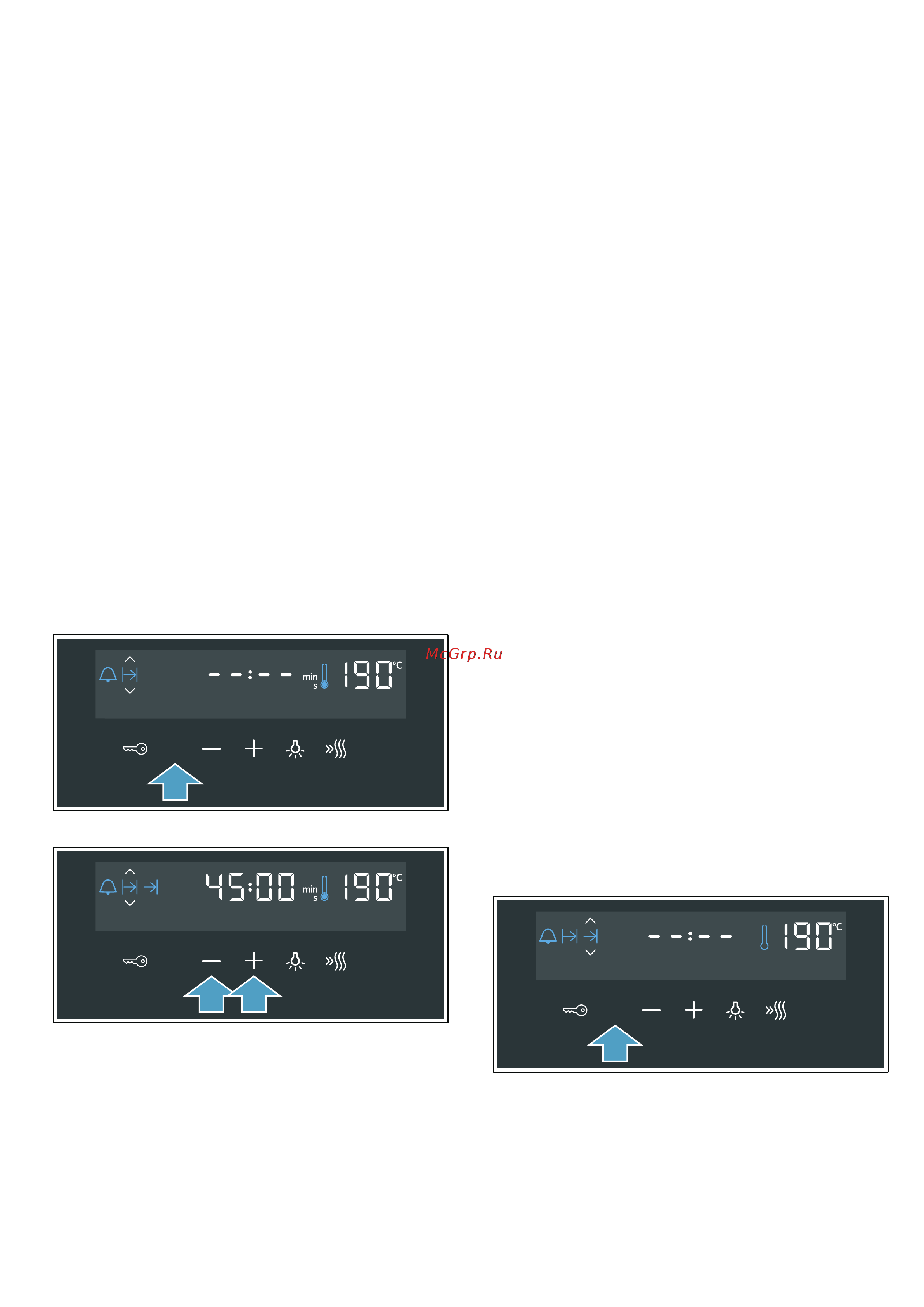 Siemens HR558G0S6R [18/52] Установка времени приготовления