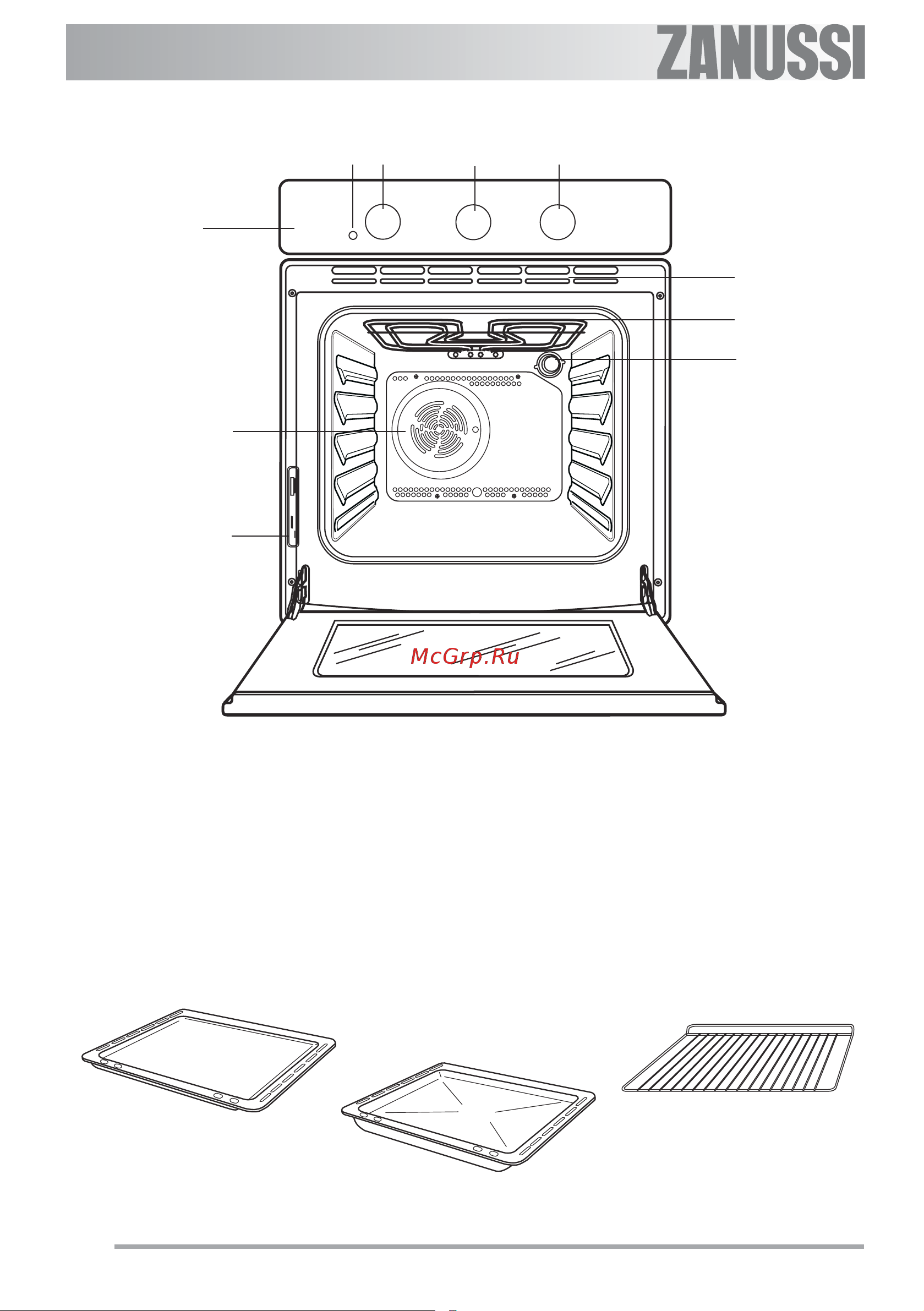 Zanussi ZOB 151 NC [6/28] Описание изделия