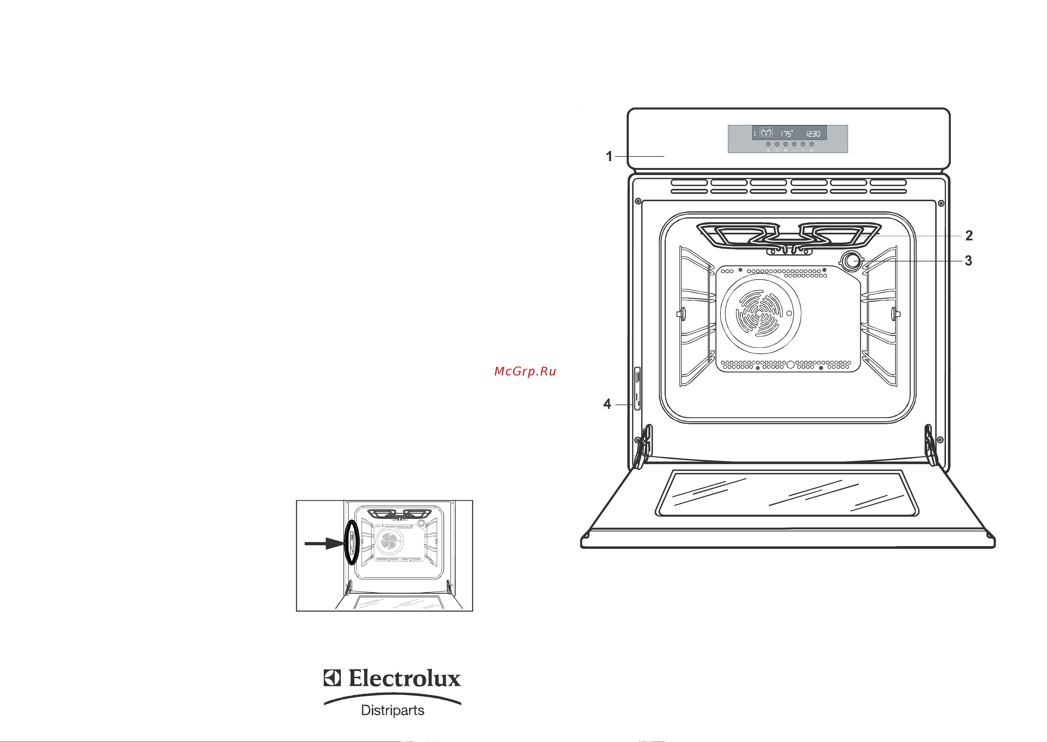 Zanussi ZOBK 92 QA (QX) [5/14] Îïèñàíèå ïðèáîðà