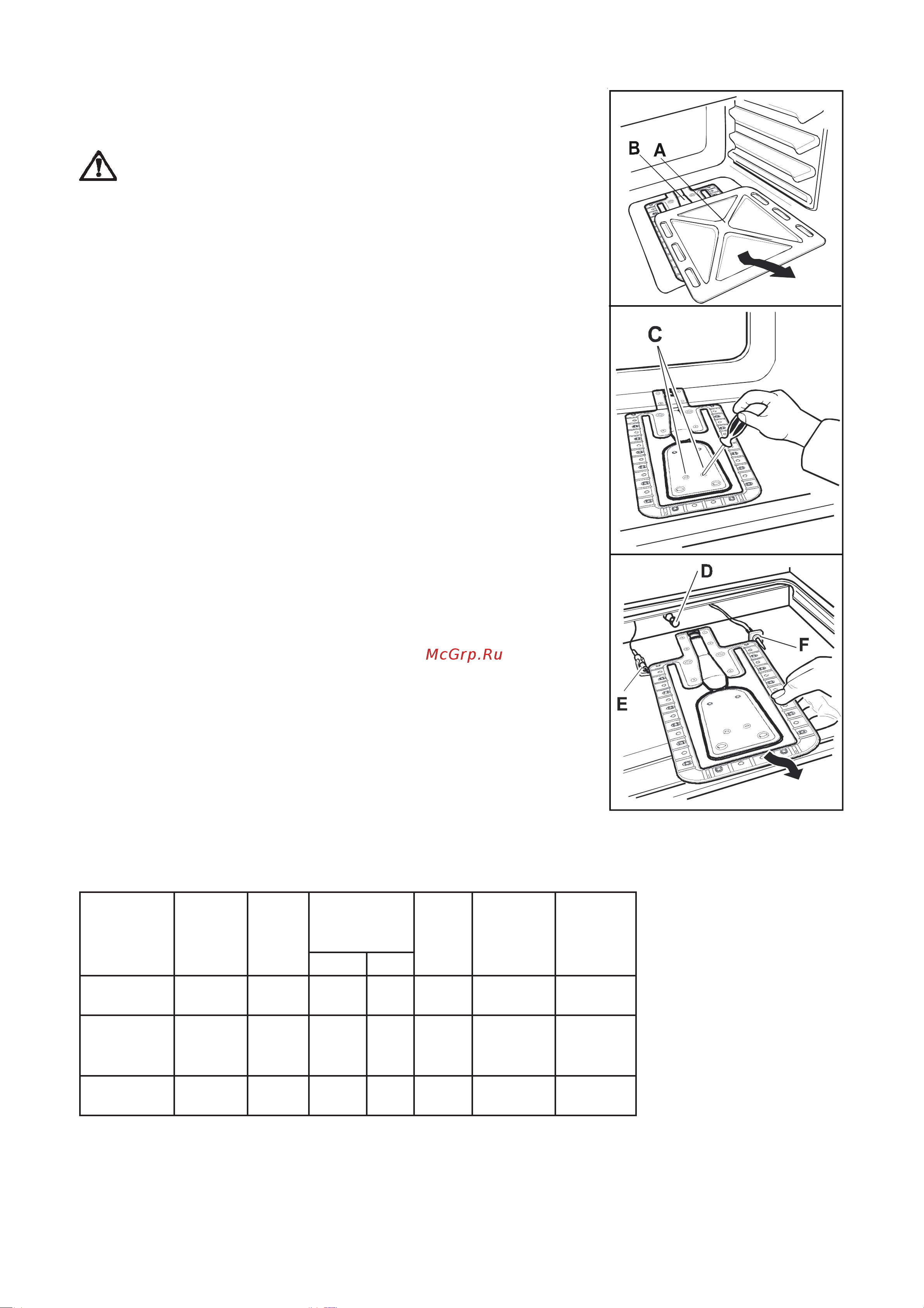 Zanussi ZOG 730 N (W) (X) [21/22] Çàìåíà ôîðñóíêè ãàçîâîé ãîðåëêè äóõîâîãî øêàôà