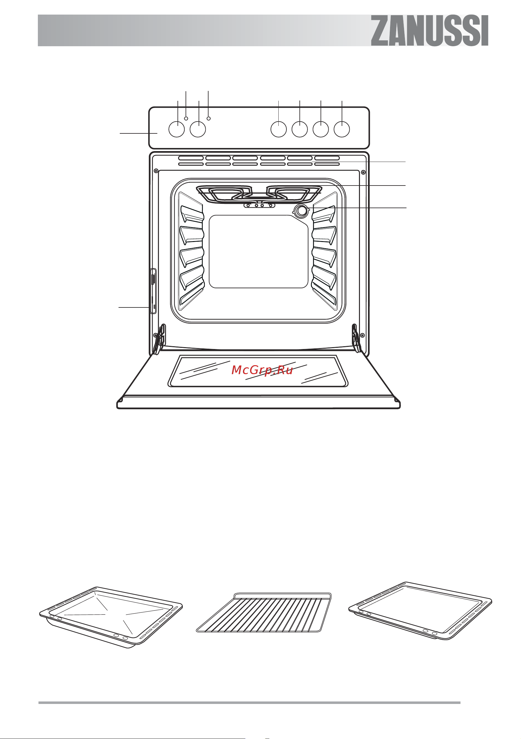 Zanussi ZOU 241 X [6/28] Описание изделия