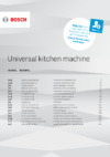 Bosch MUM 56740 Руководство по эксплуатации