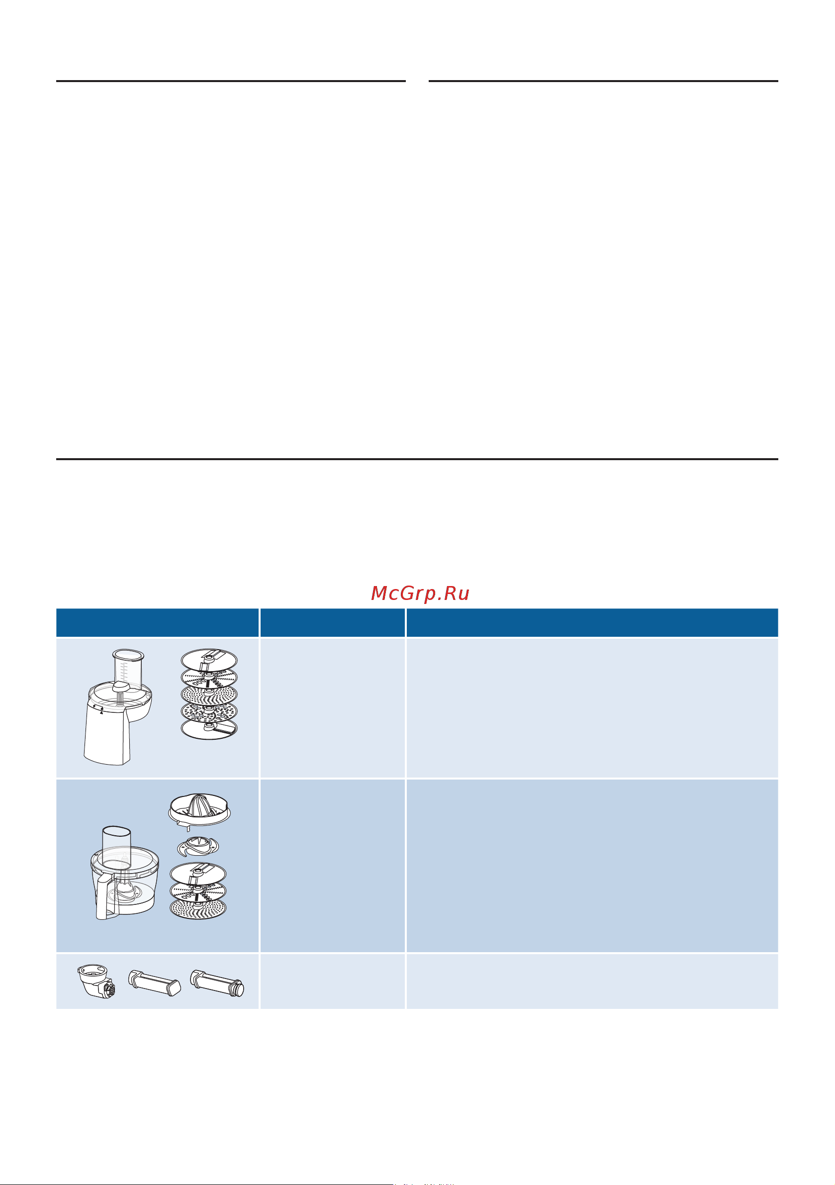 Bosch MUM 9A66R00 [18/23] Принадлежности