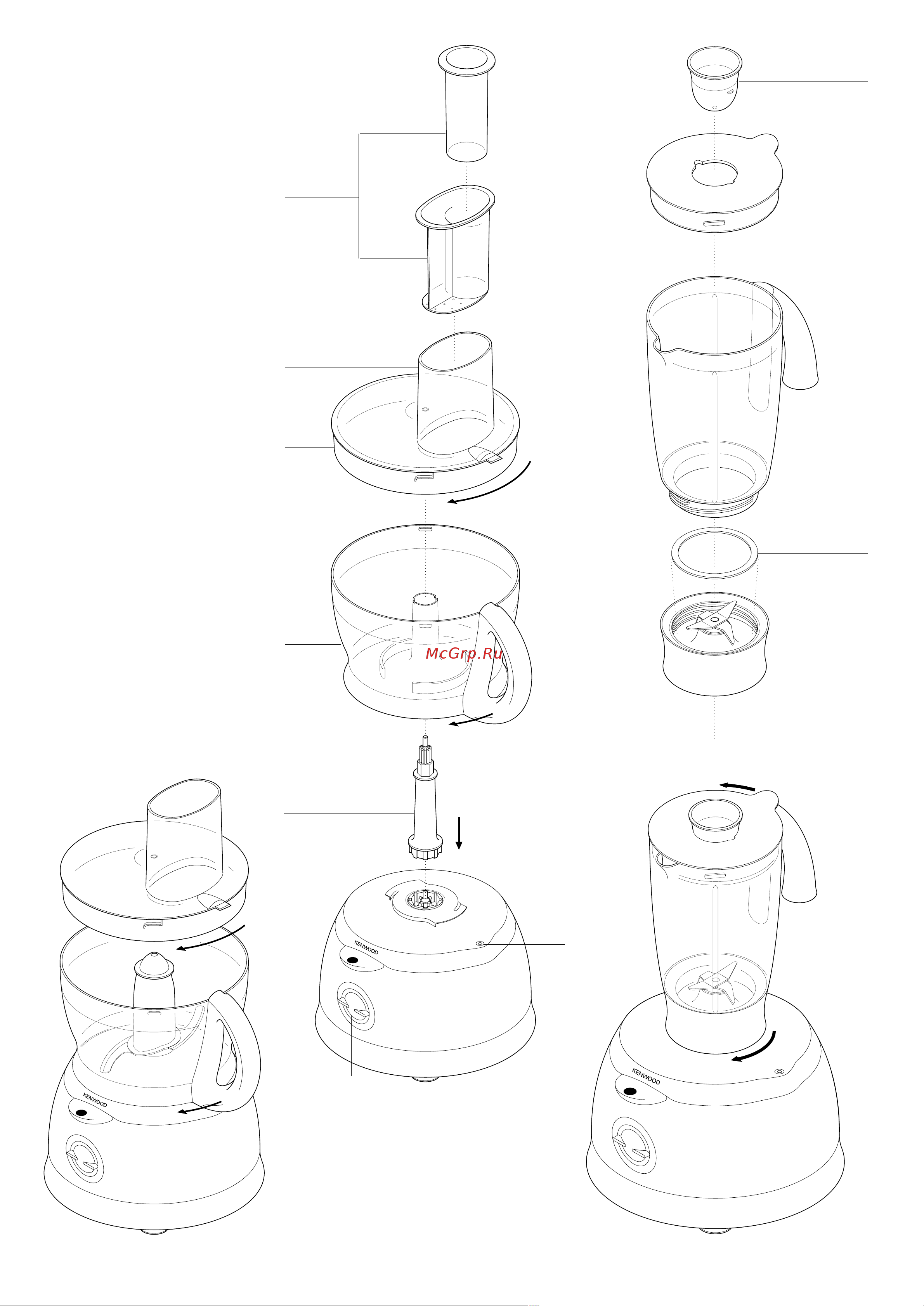 Kenwood FP591 Руководство по эксплуатации онлайн [3/37] 726757
