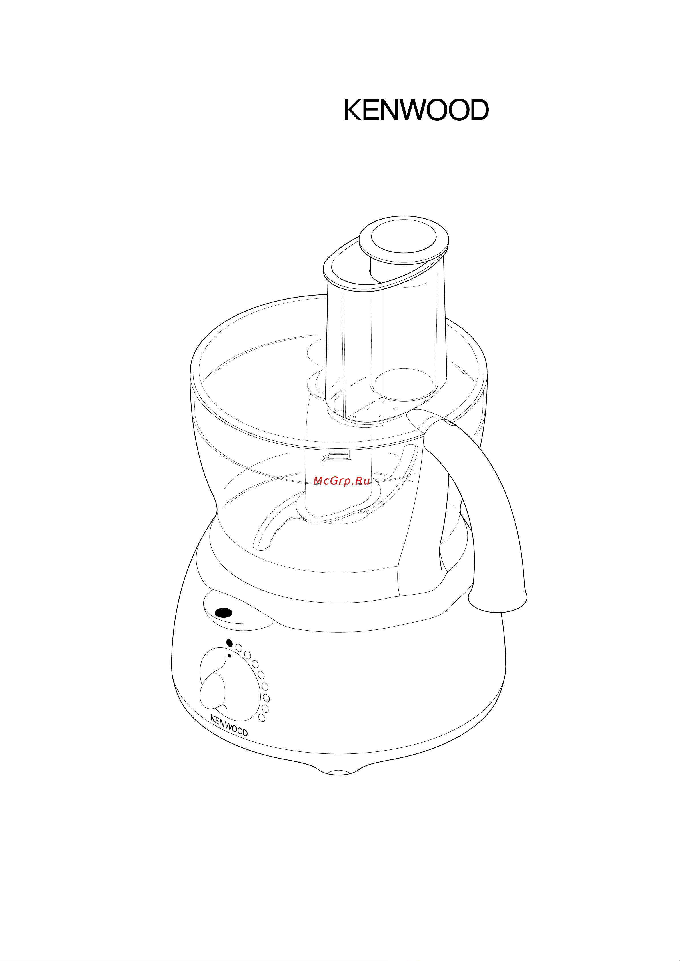 Kenwood FP680_FP690_FP780 Руководство по эксплуатации онлайн