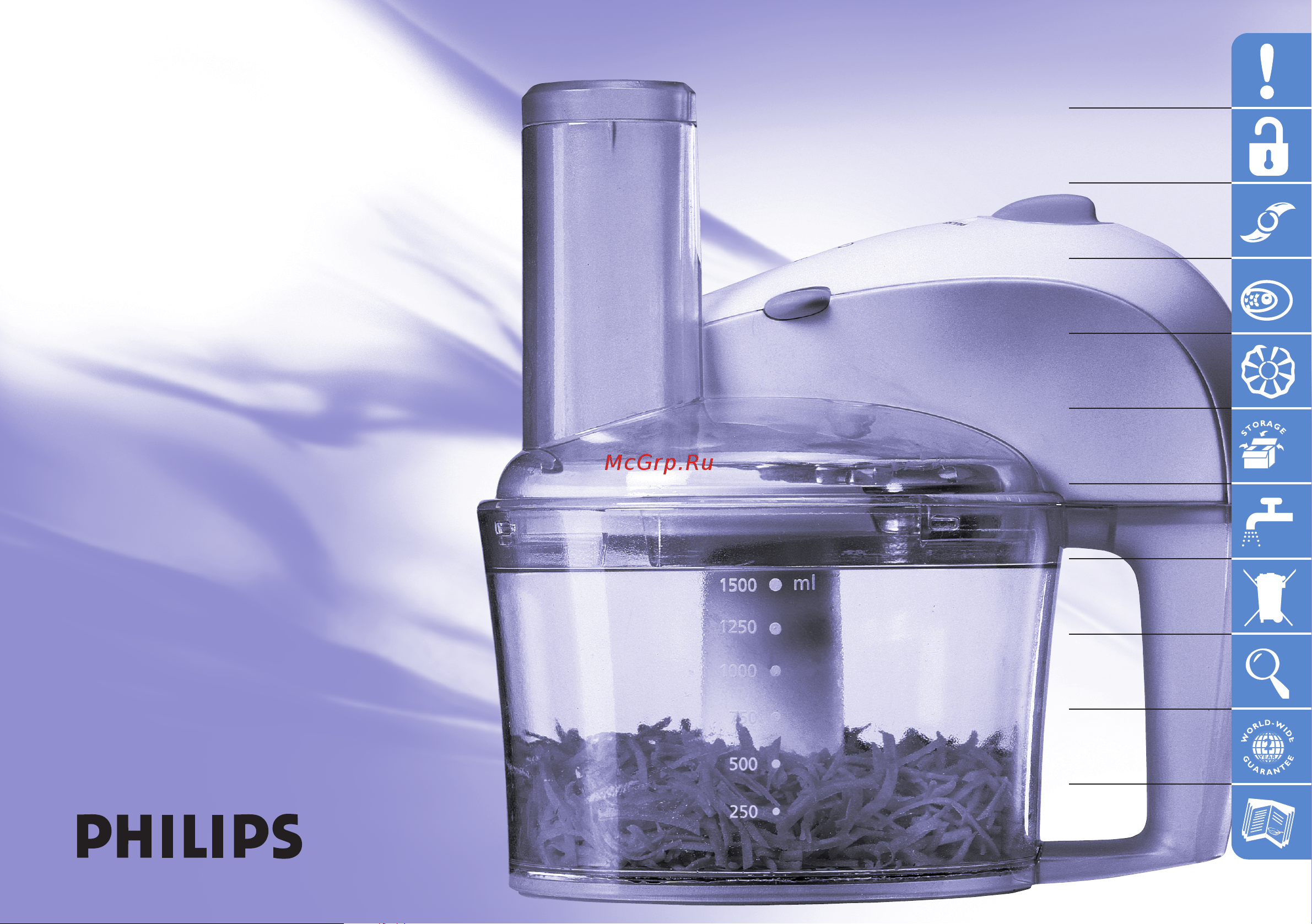 Philips HR7605_10 Руководство по эксплуатации онлайн
