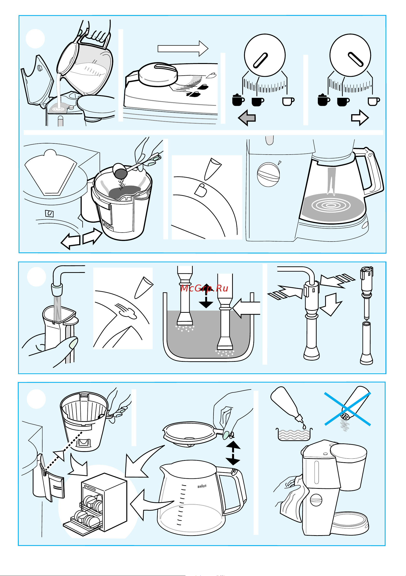 Braun KF 190 [3/40] Aroma selector