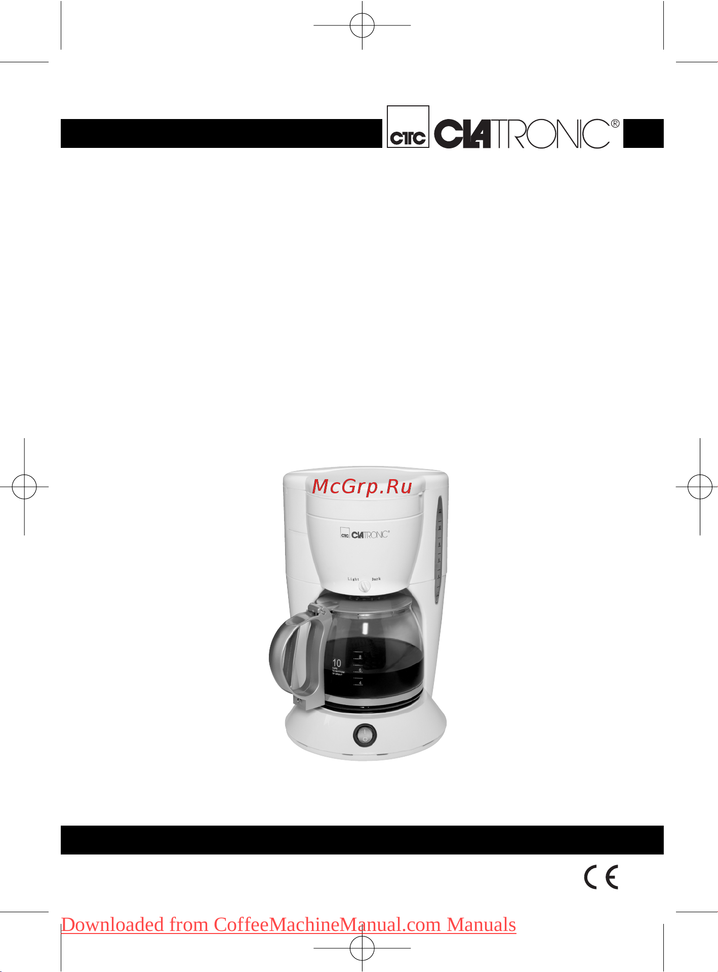 Clatronic KA 2887 Руководство по эксплуатации онлайн
