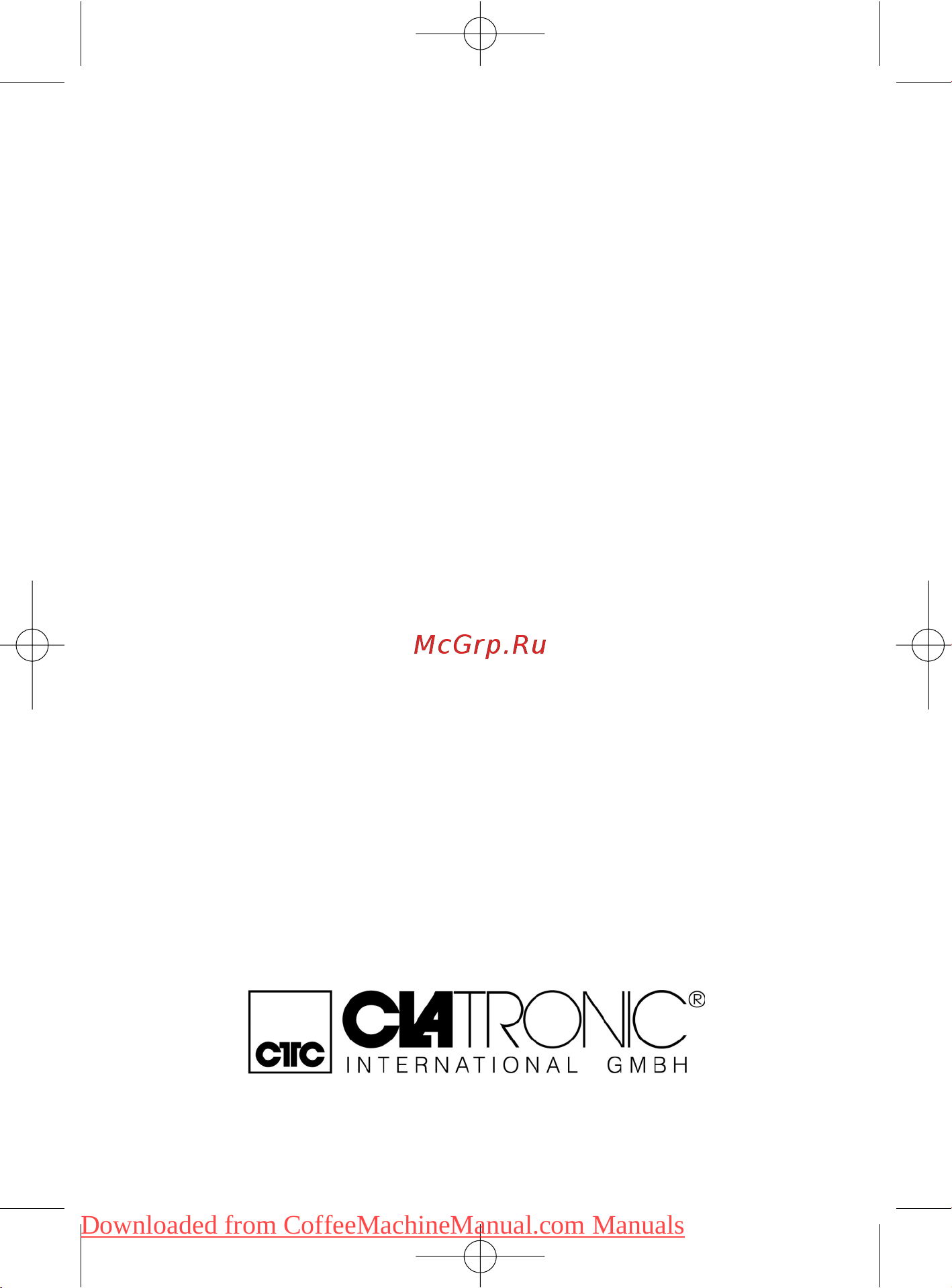 Clatronic KA 2887 [40/40] Downloaded from coffeemachinemanual com manuals