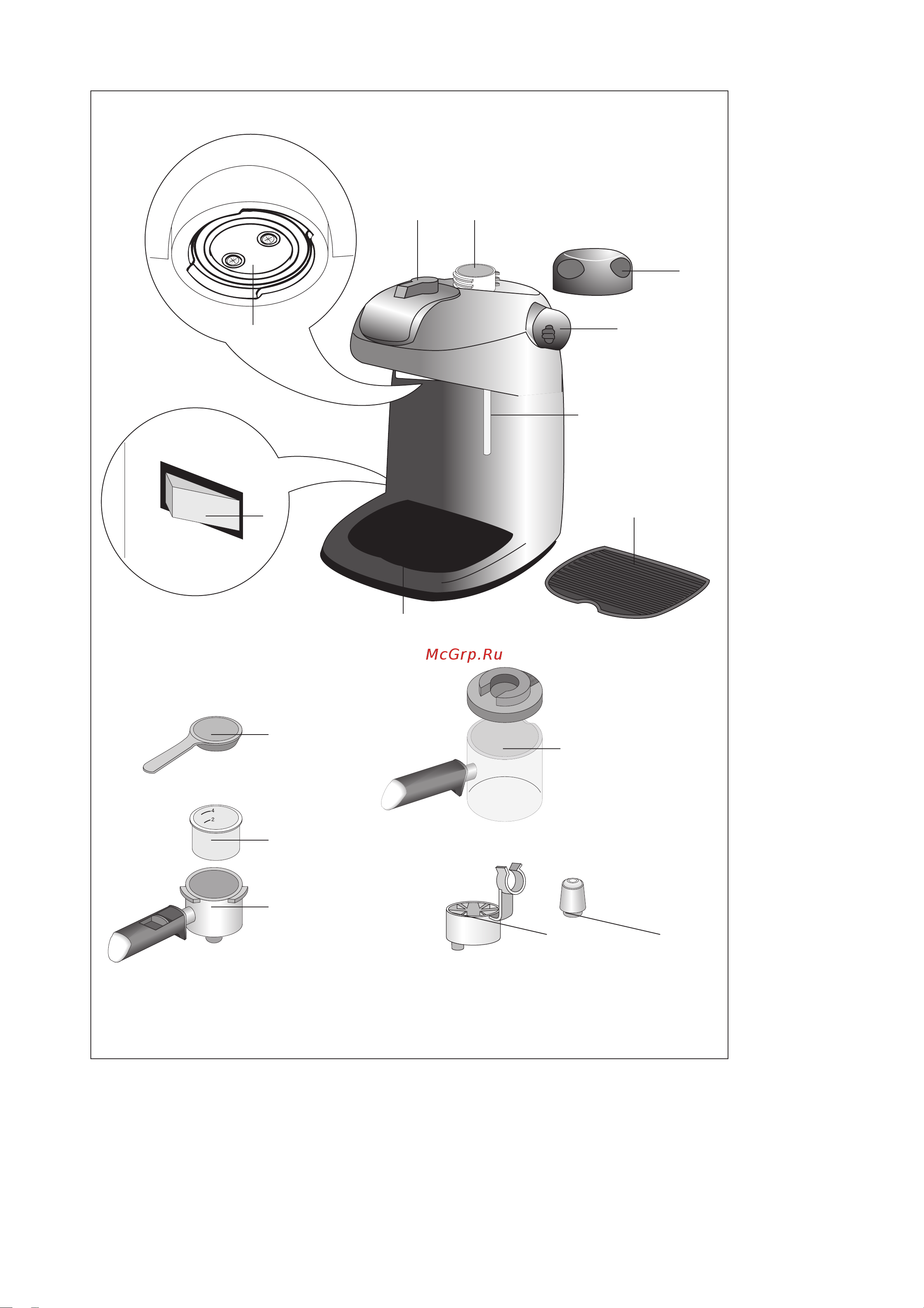 Delonghi BAR 6 Руководство по эксплуатации онлайн [2/8] 726909