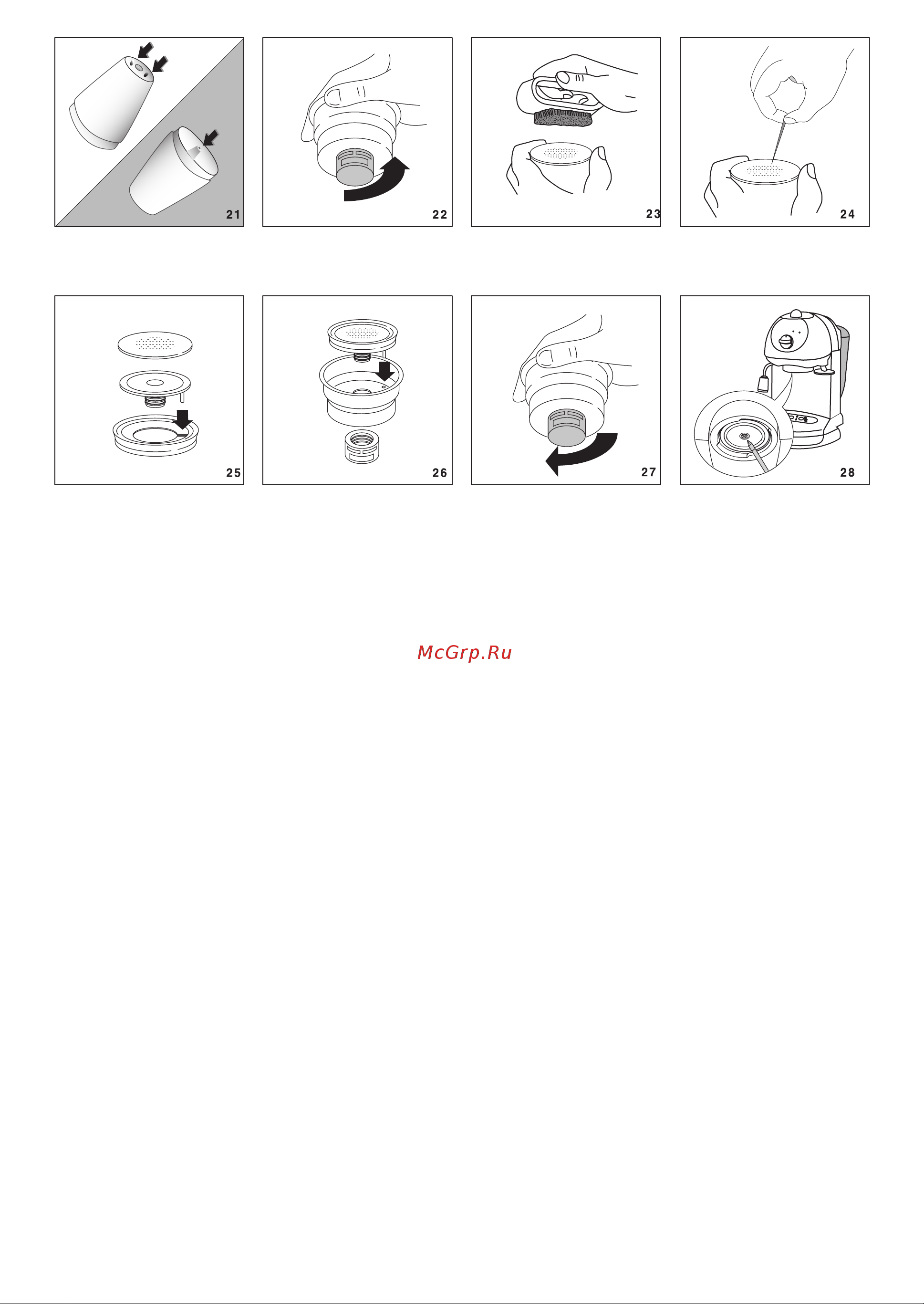 Delonghi EC 200(CD)(CD.B) Руководство по эксплуатации онлайн [4/9] 726915