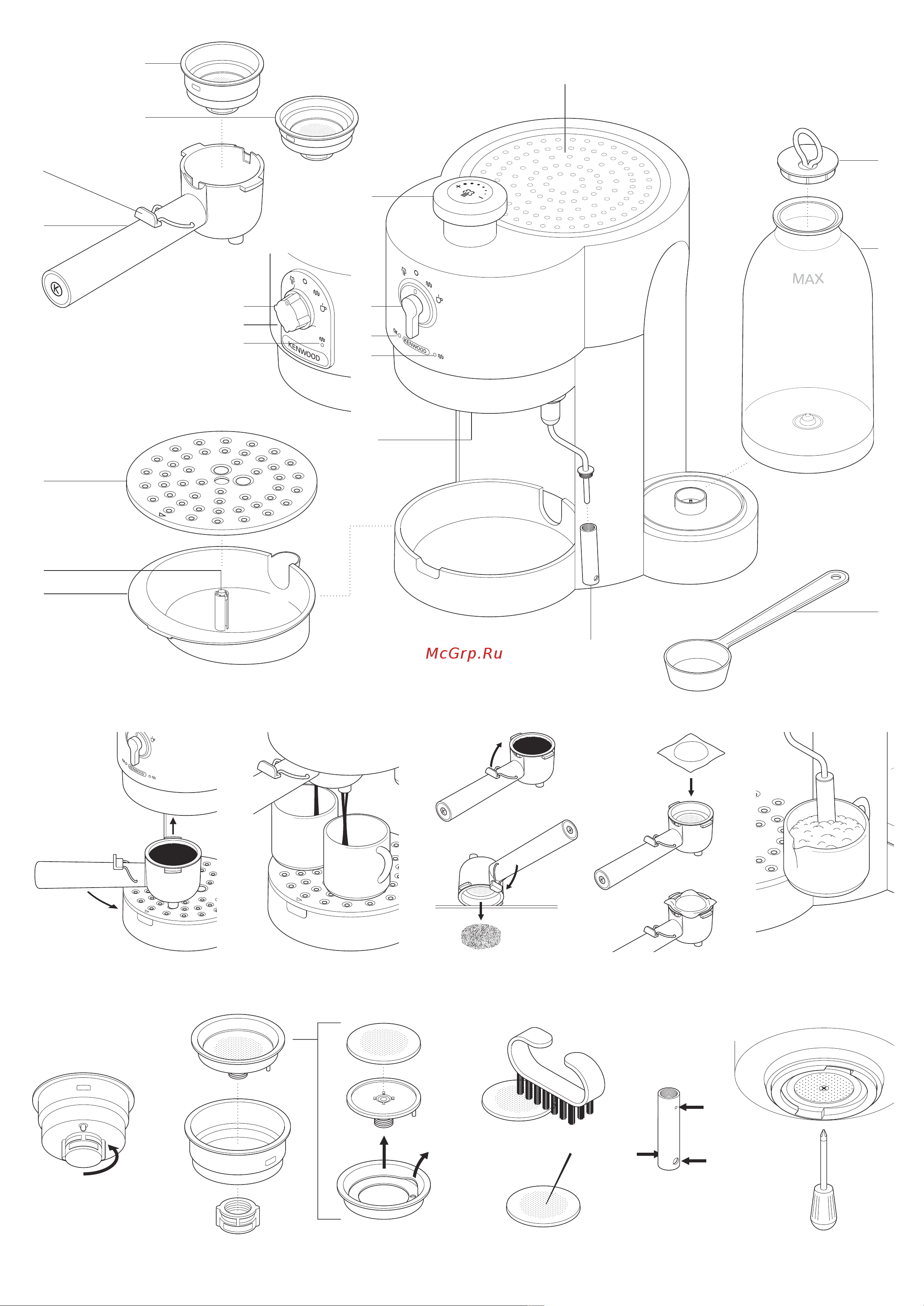 Kenwood ES430 Руководство по эксплуатации онлайн [4/76] 726950