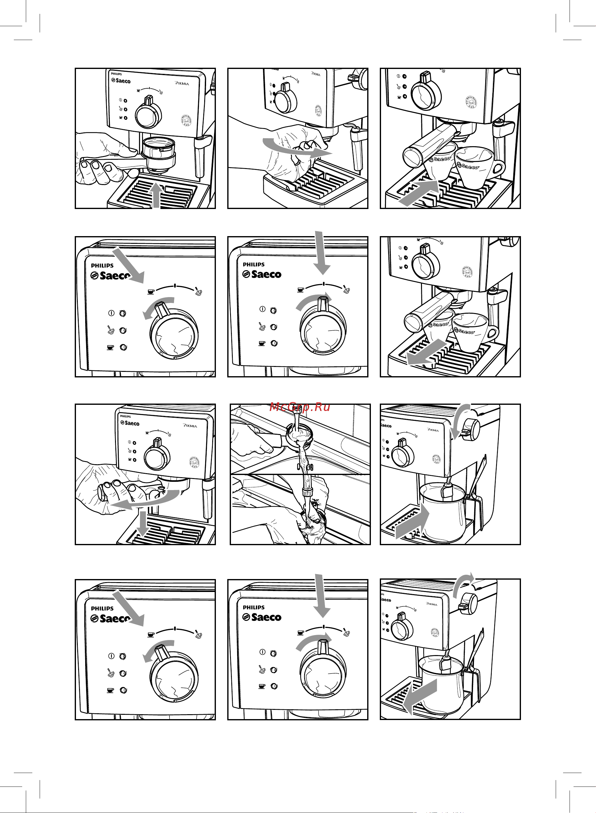 Philips HD8423 Saeco Poemia Руководство по эксплуатации онлайн [4/112] 726999