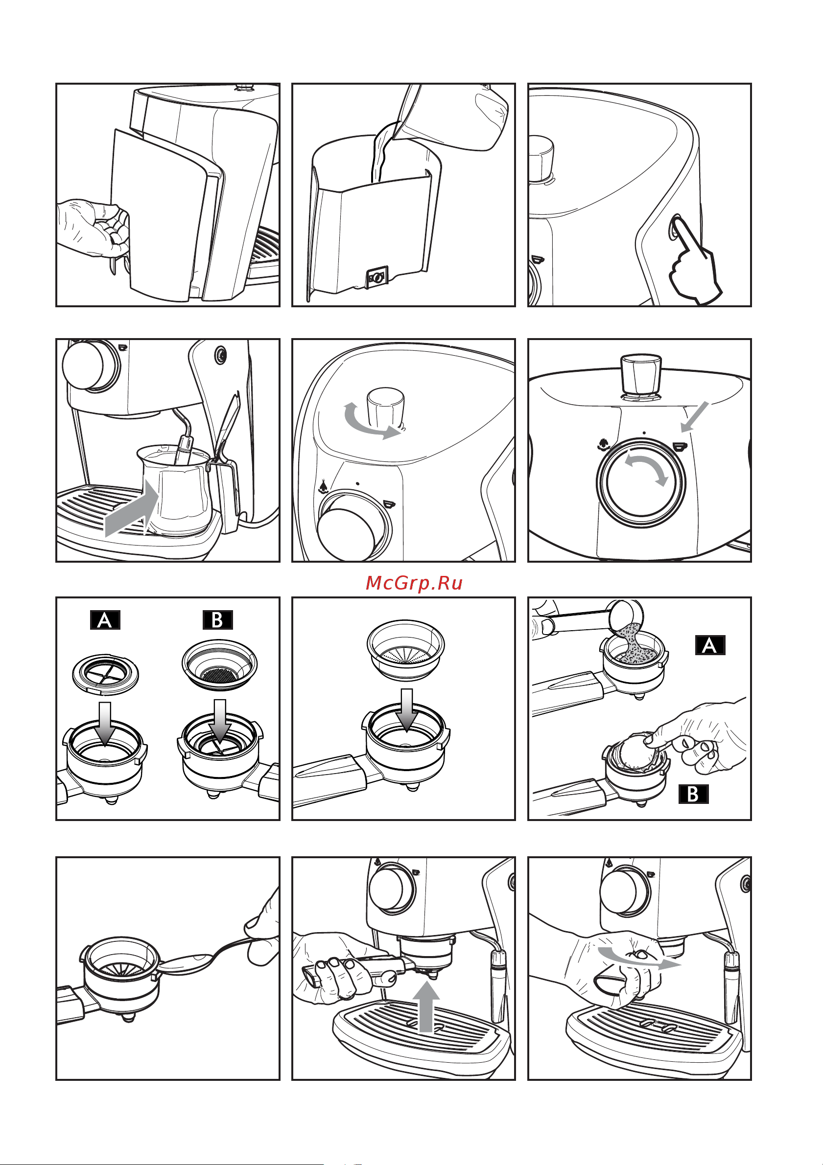 Saeco Nina Plus cappucino Руководство по эксплуатации онлайн [3/20] 727036