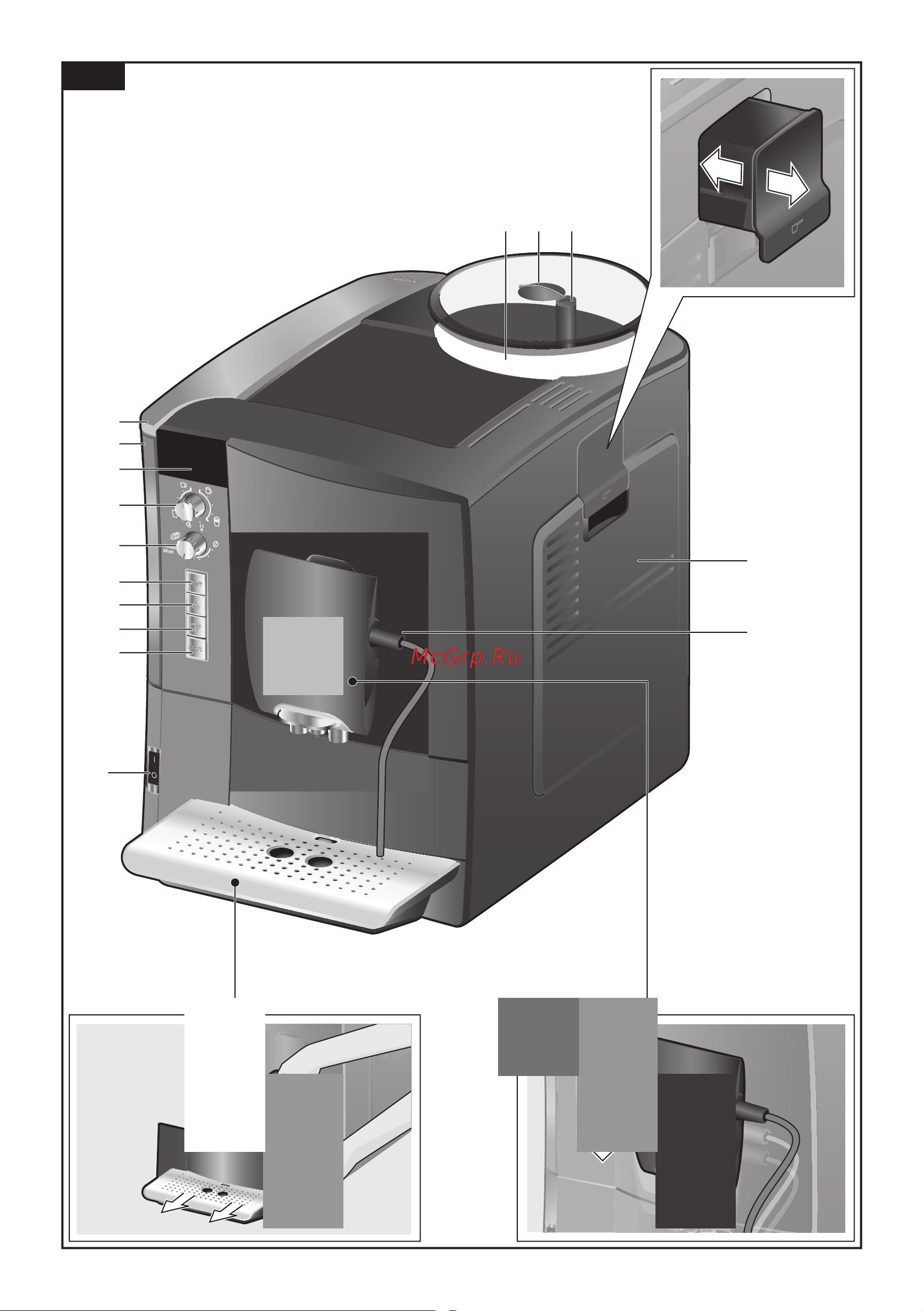 Bosch TES 51521 RW Руководство по эксплуатации онлайн [3/140] 727066