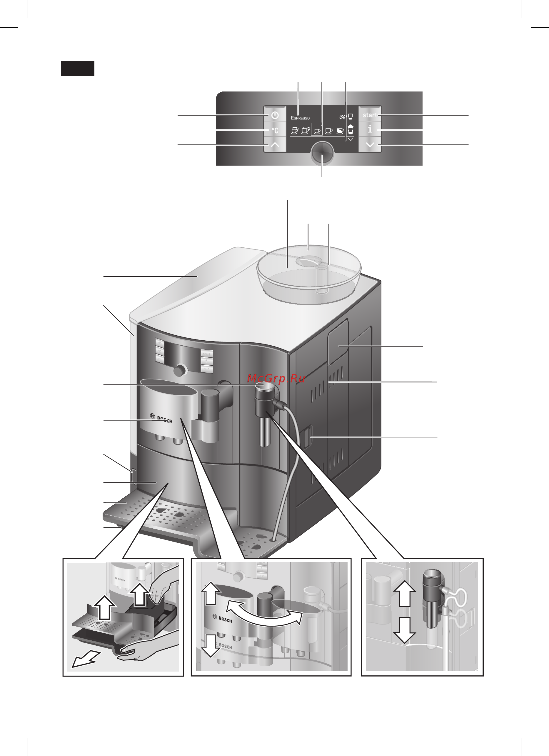 Bosch TES 70121 Руководство по эксплуатации онлайн [3/136] 727074