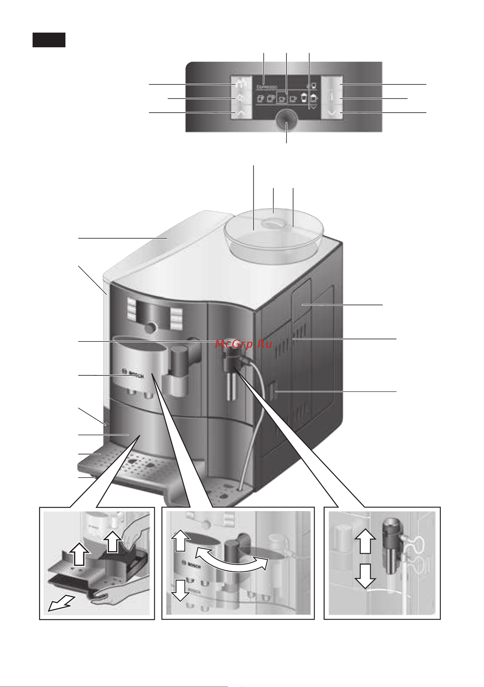 Bosch TES 71121 Руководство по эксплуатации онлайн [3/152] 727075