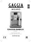 Gaggia Babila Руководство по эксплуатации