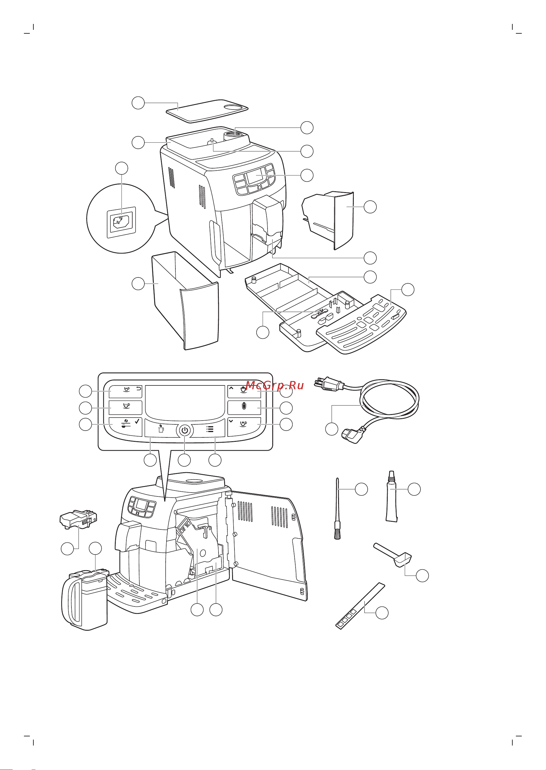 Gaggia Velasca Prestige Руководство по эксплуатации онлайн [3/31] 727138