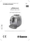 Philips HD8743 Saeco Xsmall Руководство по эксплуатации