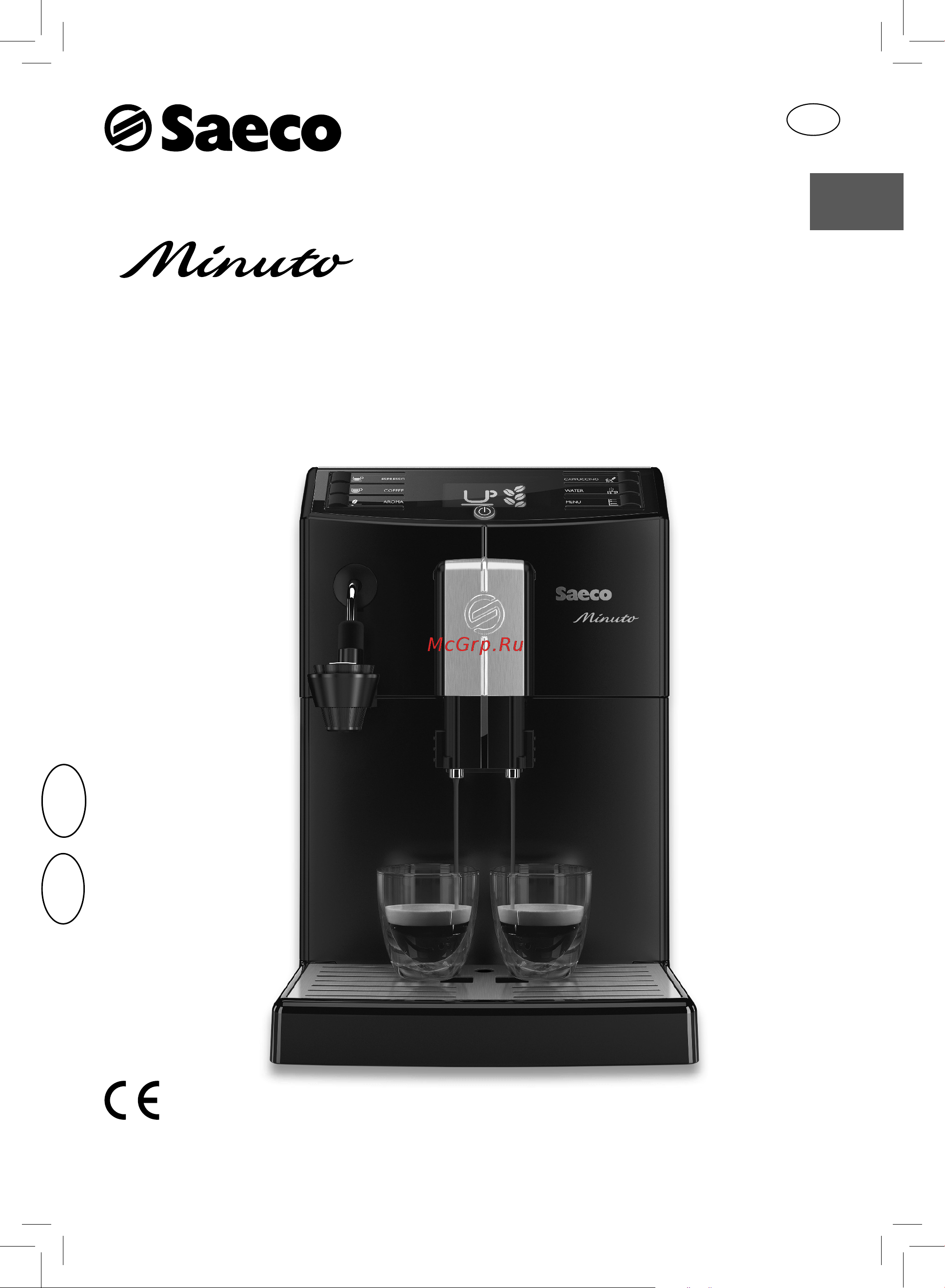 Philips HD8762 Saeco Minuto Руководство по эксплуатации онлайн