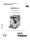 Philips HD8856 Saeco Exprelia Руководство по эксплуатации