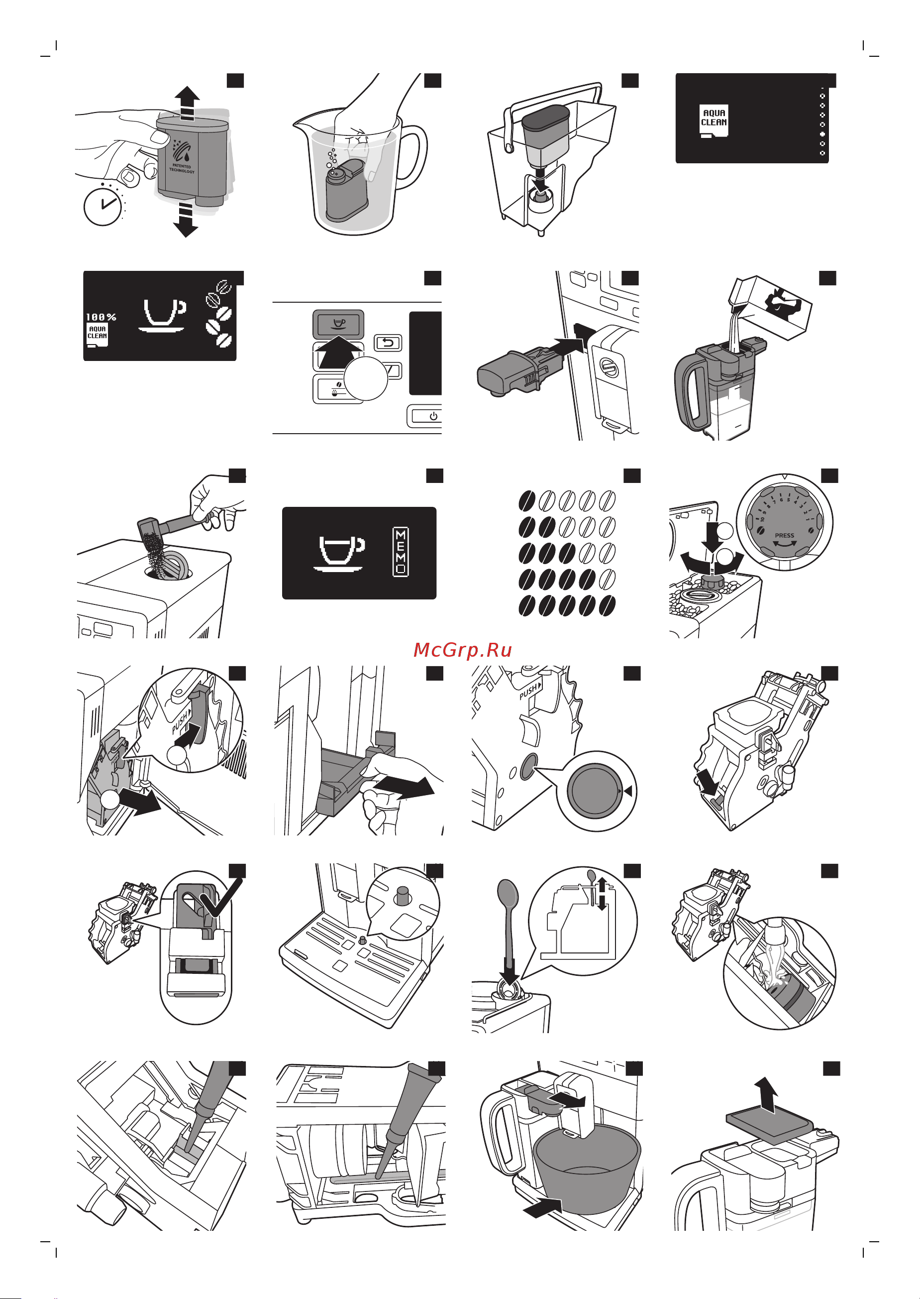 Philips SM5471 Saeco PicoBaristo [4/268] 23 24 25