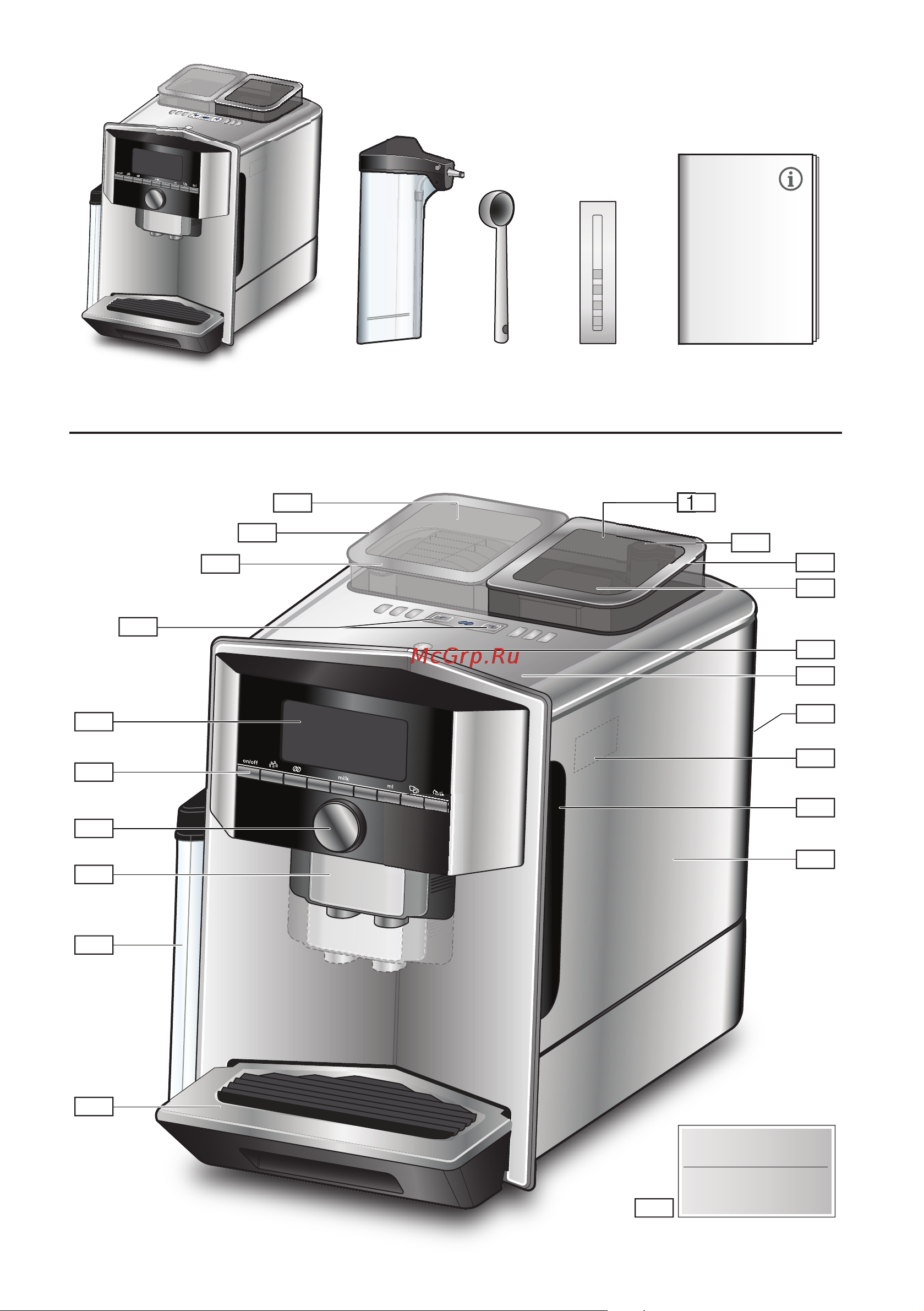Siemens TI905201RW (EQ.9 s500) Руководство по эксплуатации онлайн [2/192] 727550
